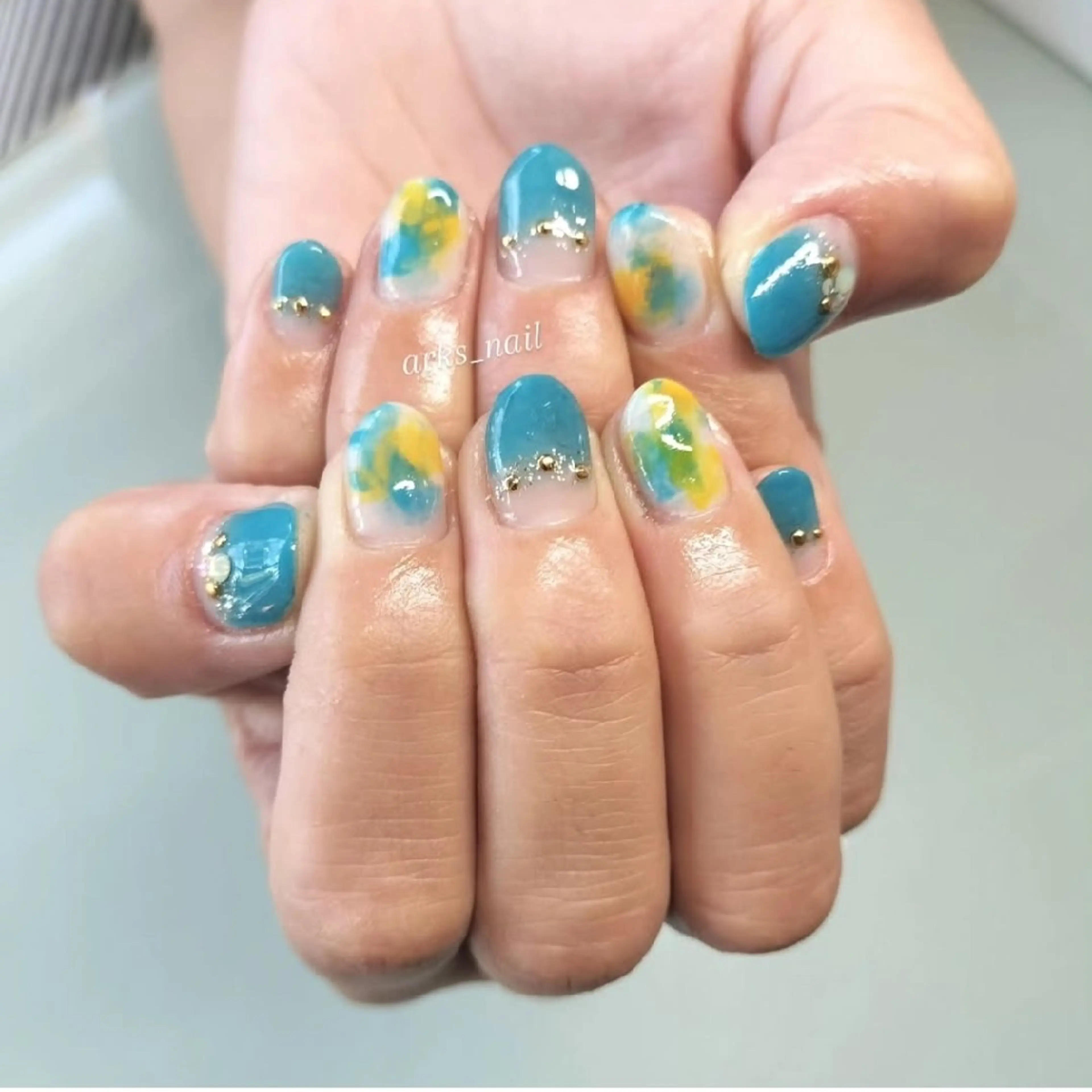 ネイル ジェルネイル ハンドネイル アークス所属・arks nailのネイルデザイン