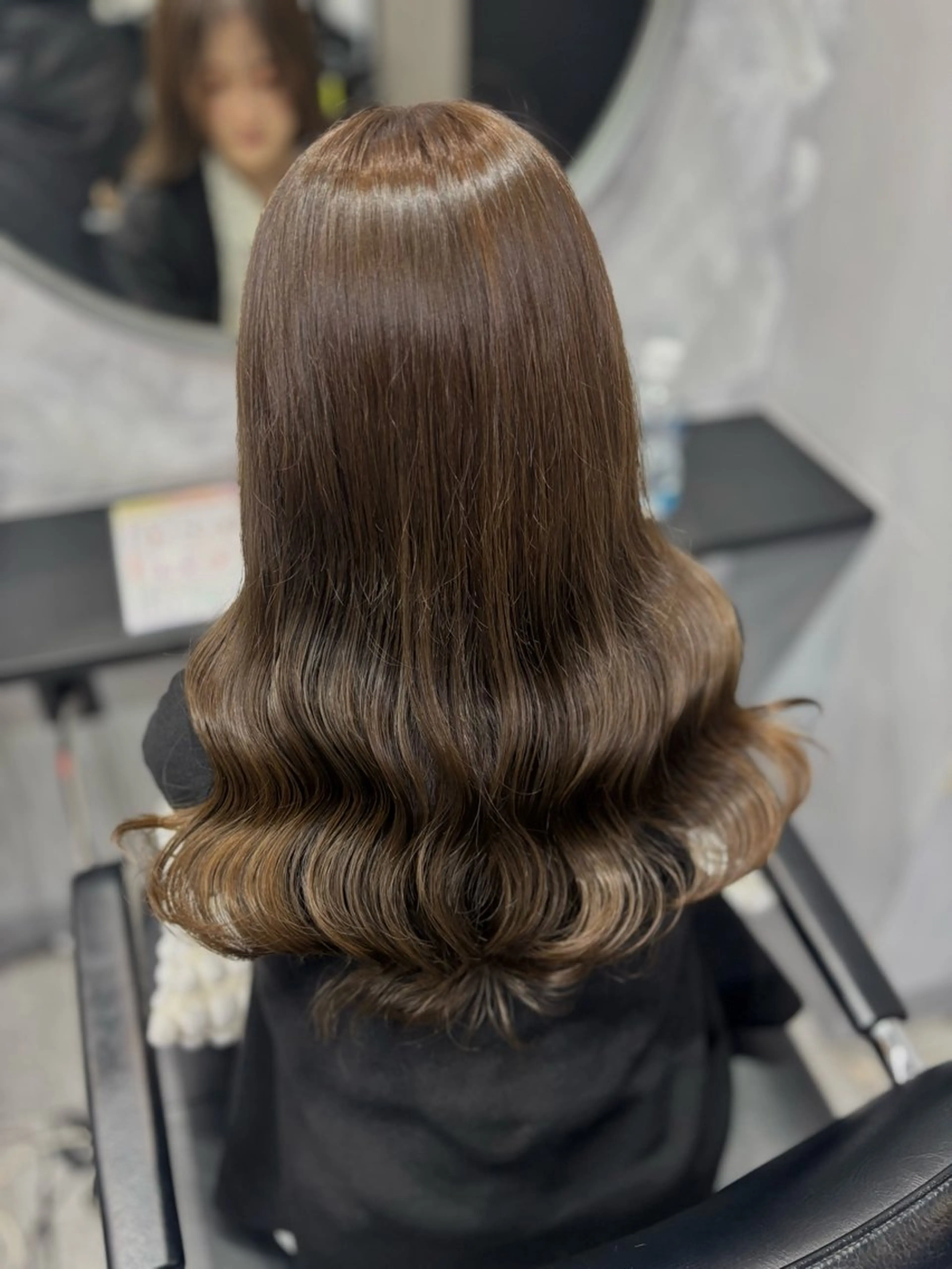 セミロング ヘアカラー 💘💫 NAO💘💫のヘアスタイル