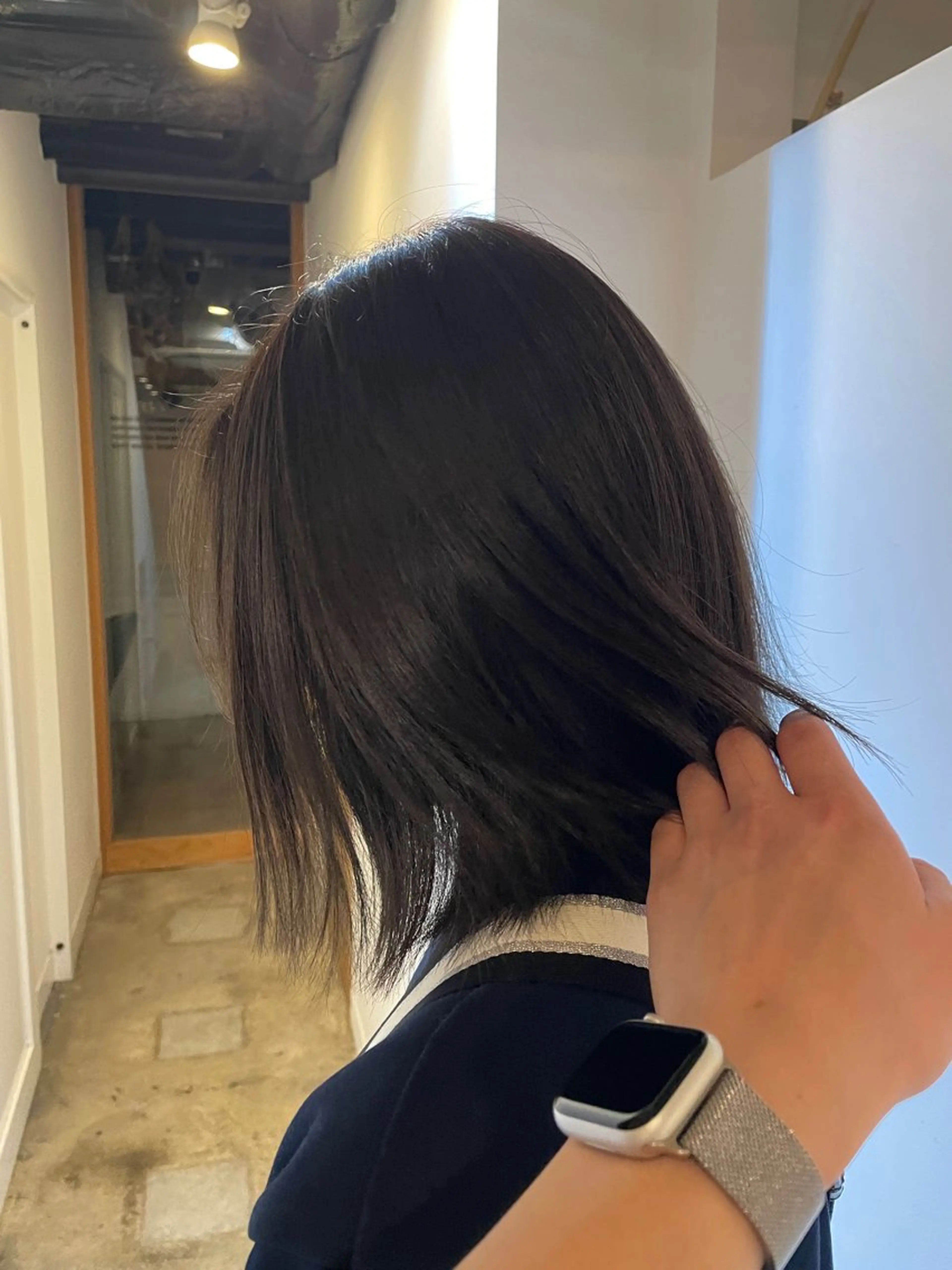 レイヤー・ロングレイヤー＋トリートメントの写真