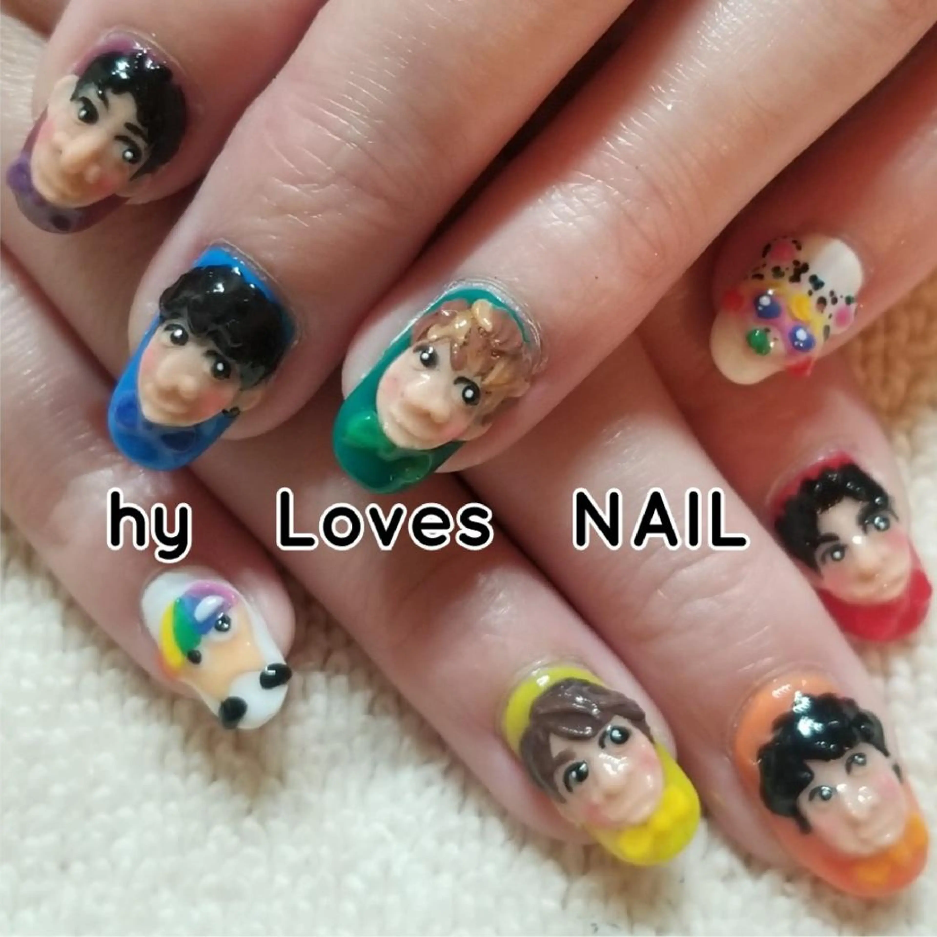 ネイル ハンドネイル よしだ ひろきのネイルデザイン