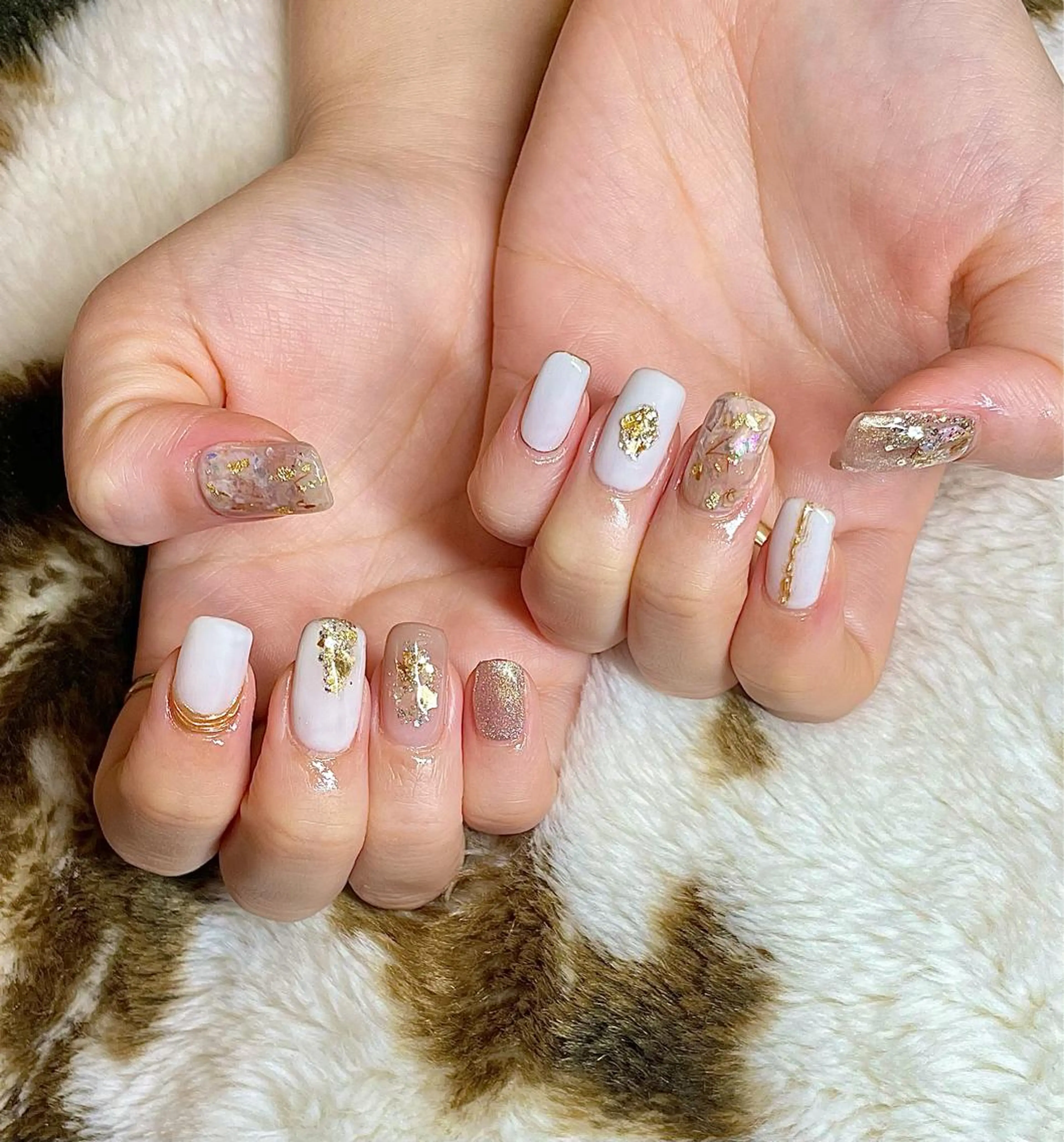 ミディアム カラー パーマ ヘアアレンジ メンズ キッズ ネイル マツエク・マツパ nail&eye Aoのマツエク・マツパデザイン