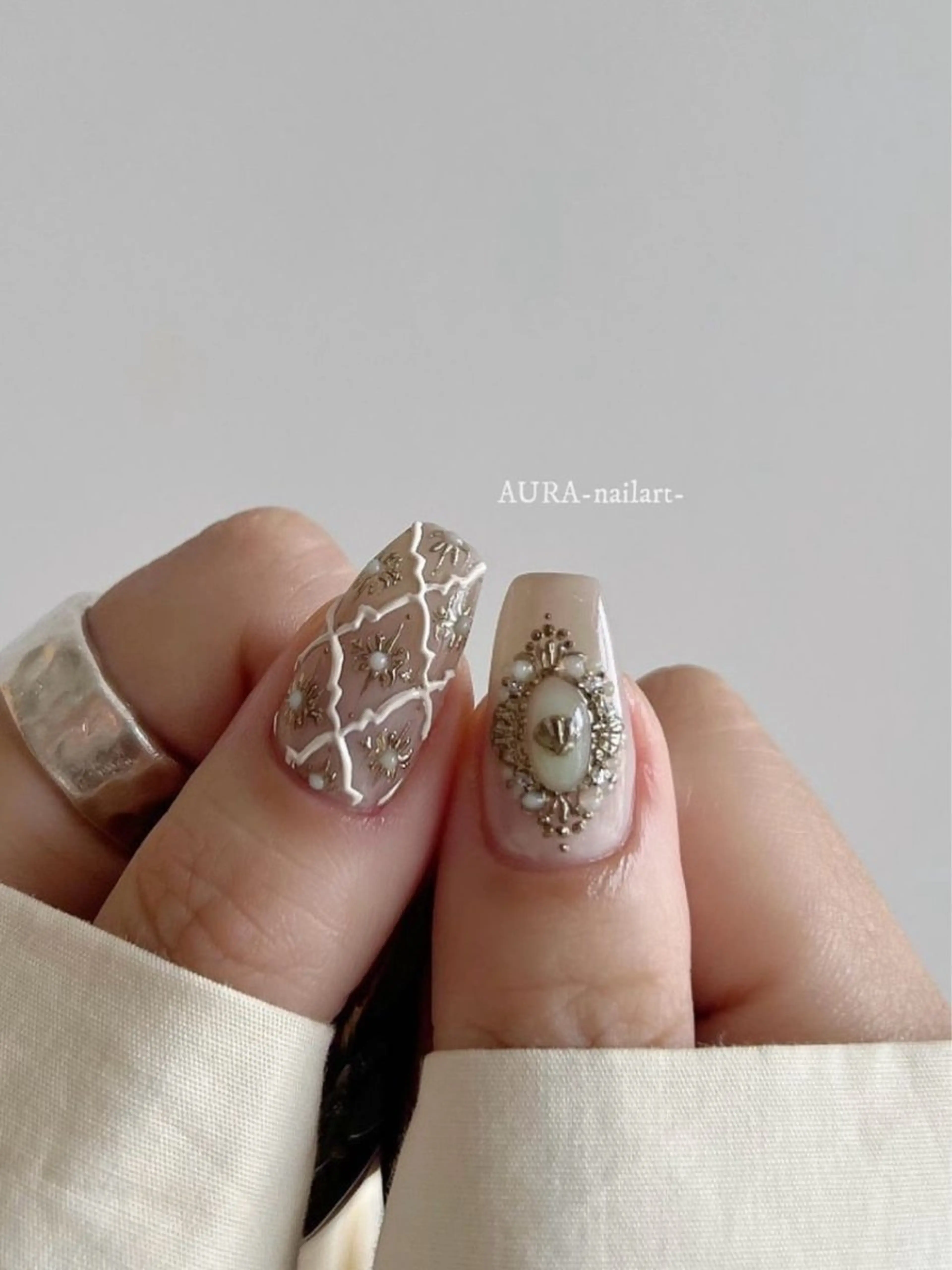 ネイル AURA nailartのネイルデザイン