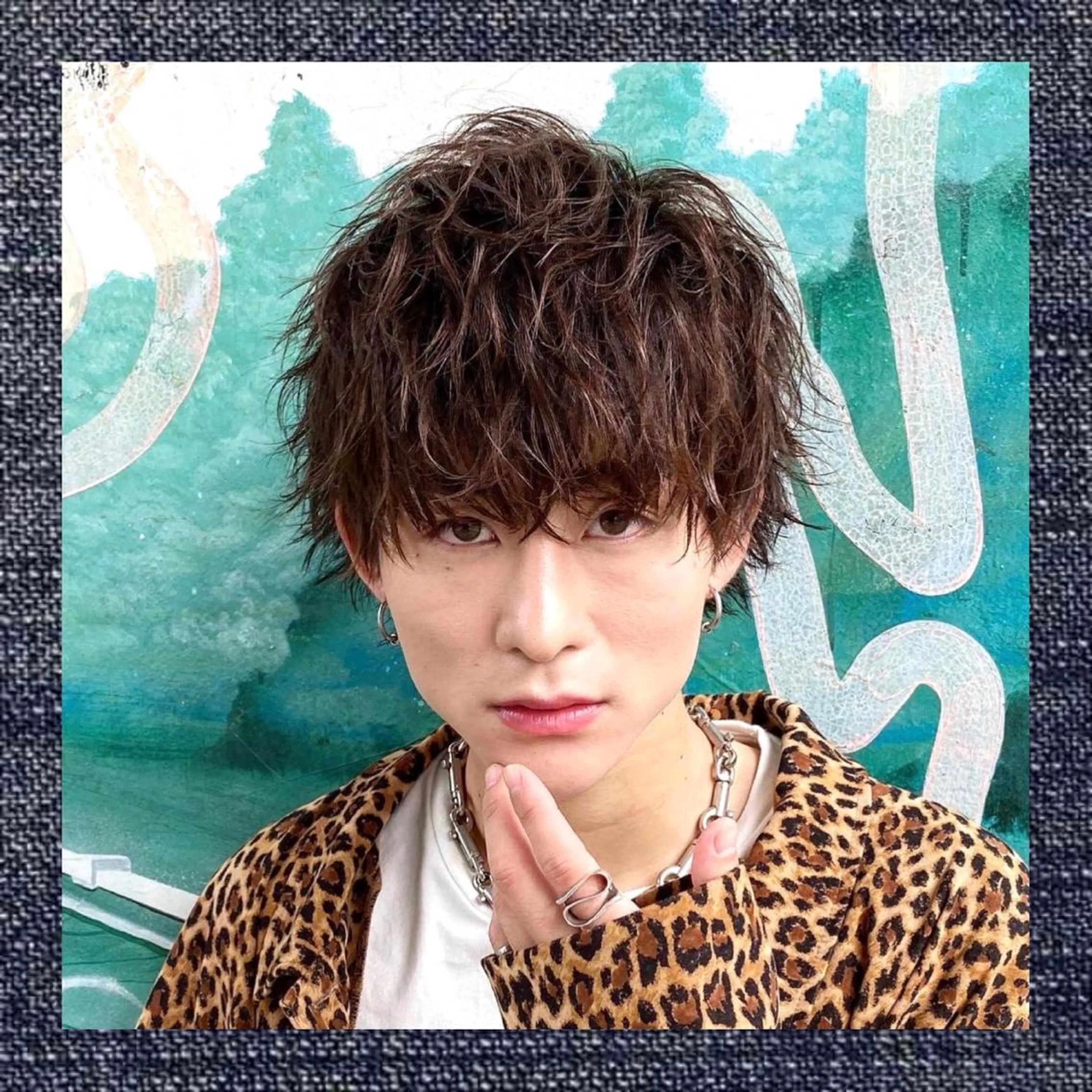 ショート カラー パーマ メンズ カット パーマ トリートメント ヘアセット Loy所属・メンズヘアの達人 パーマ 縮毛矯正🔷のヘアスタイル