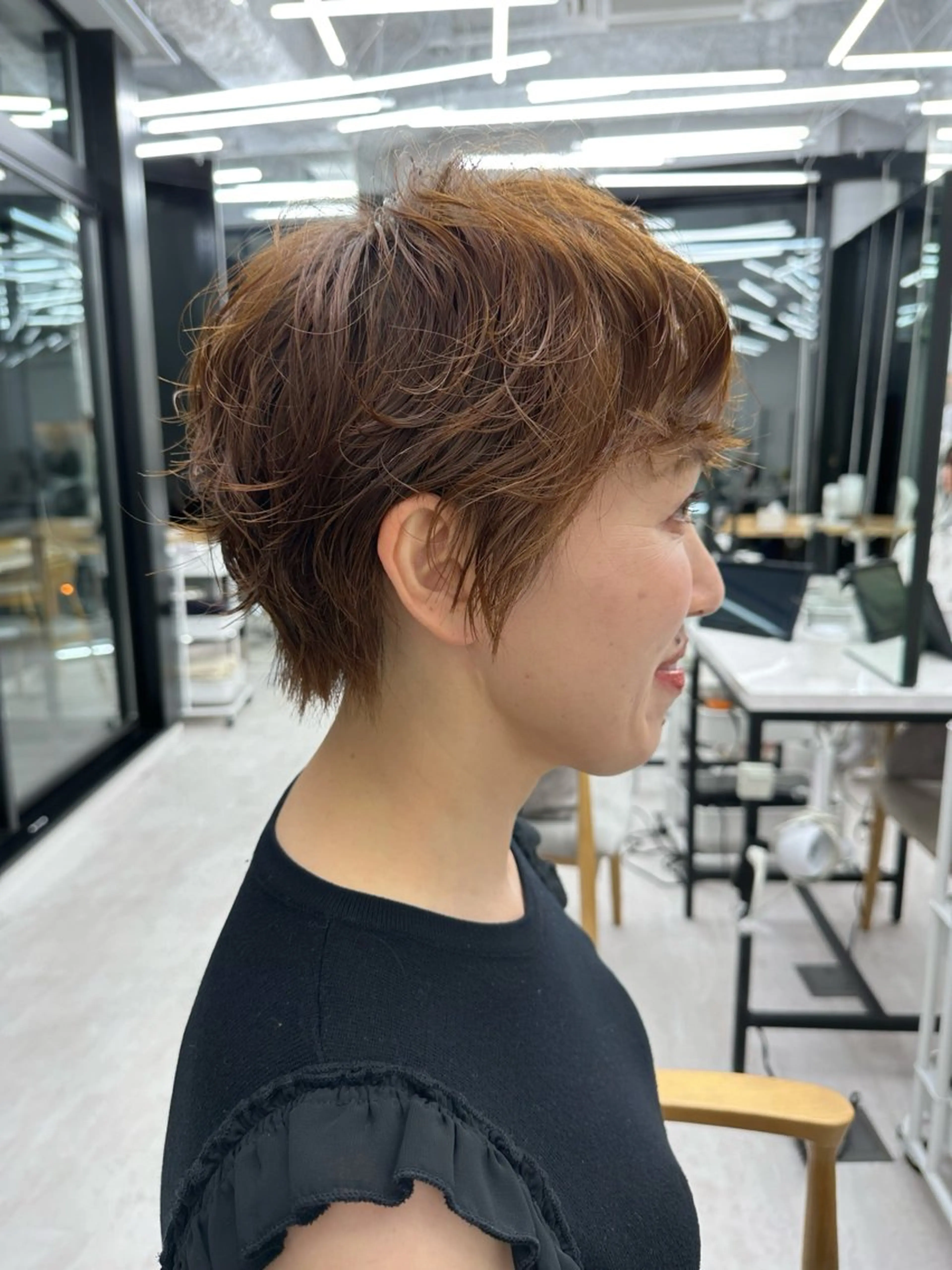 ショート カット パーマ トリートメント じゅんぺい/ショート /名古屋/名駅のヘアスタイル