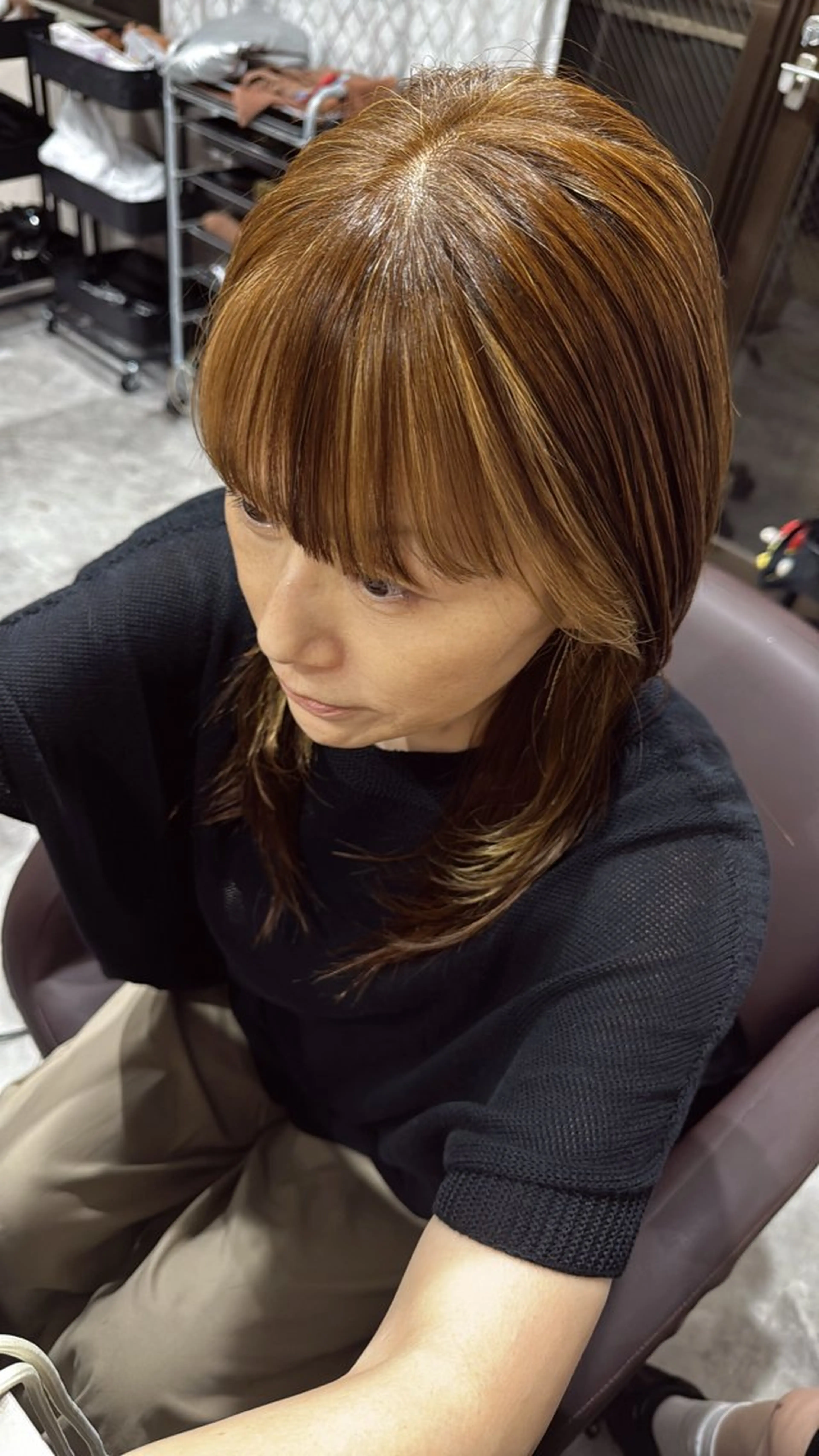 カラー ブリーチ カレン mimiiyのヘアスタイル