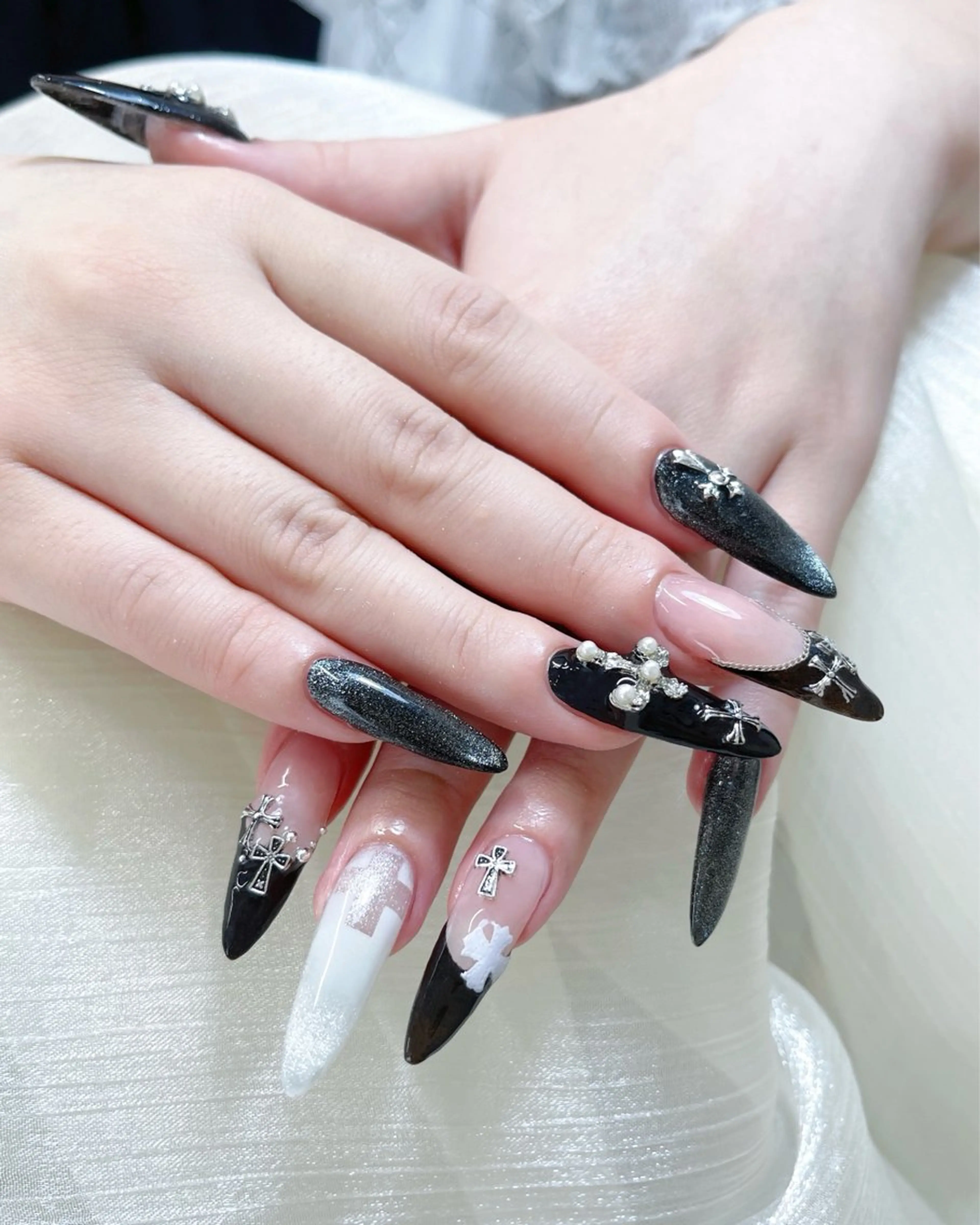 ネイル 韓国ネイル 持ち込み スカルプネイル ワンホンネイル ハンドネイル Speraネイル 大宮店🎀のネイルデザイン