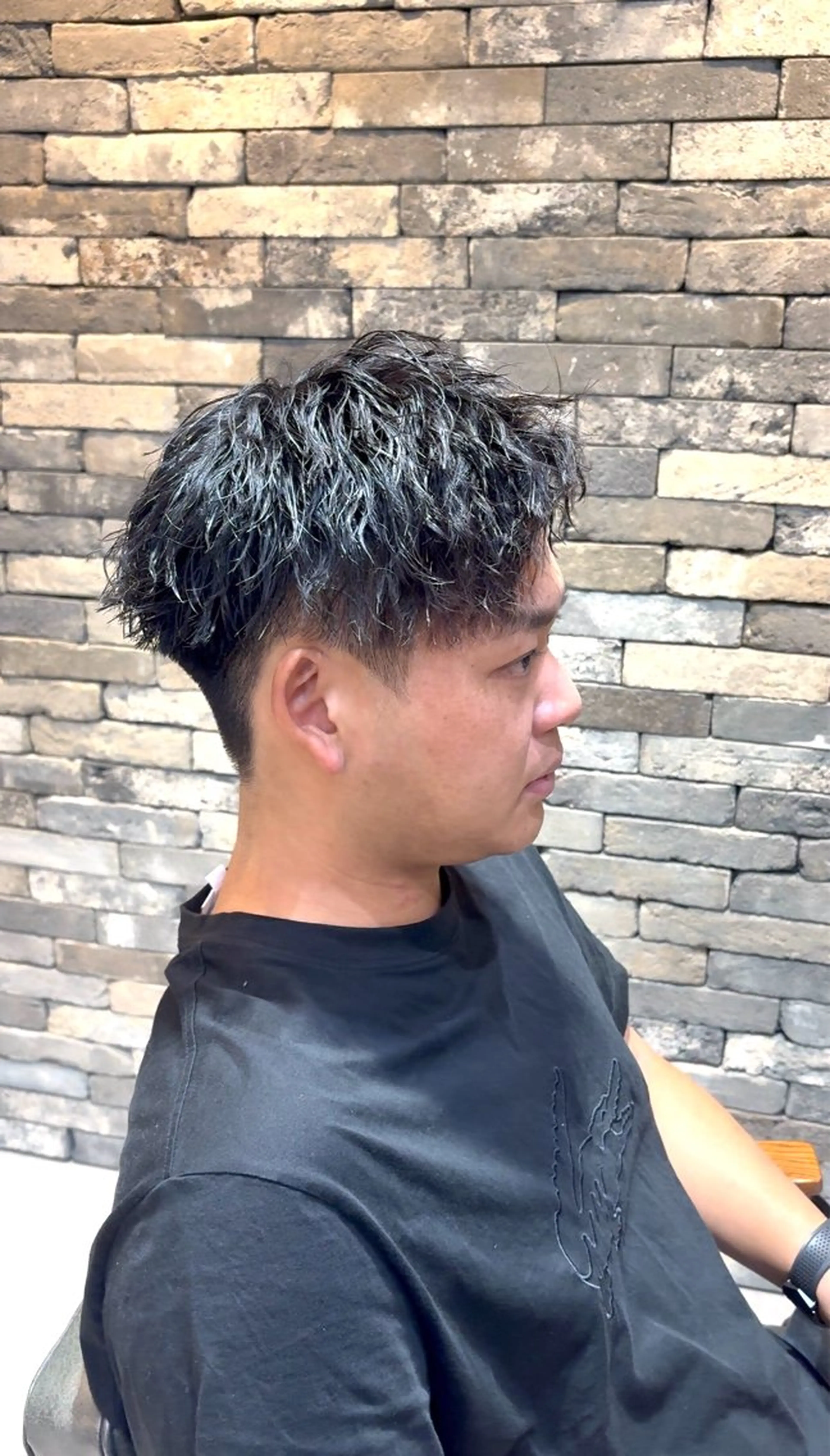 パーマ メンズ メンズサロン リョウタのヘアスタイル