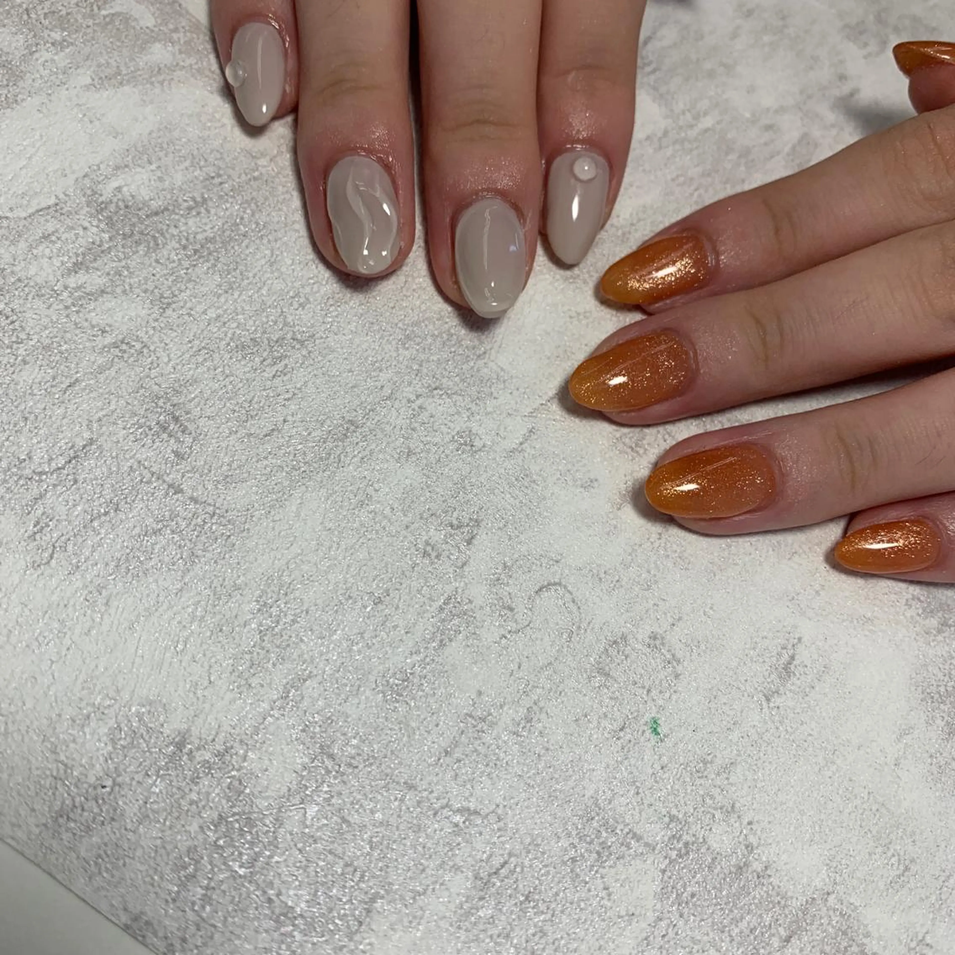 ネイル クリアネイル ぷっくりネイル Li aile eye&nailのネイルデザイン