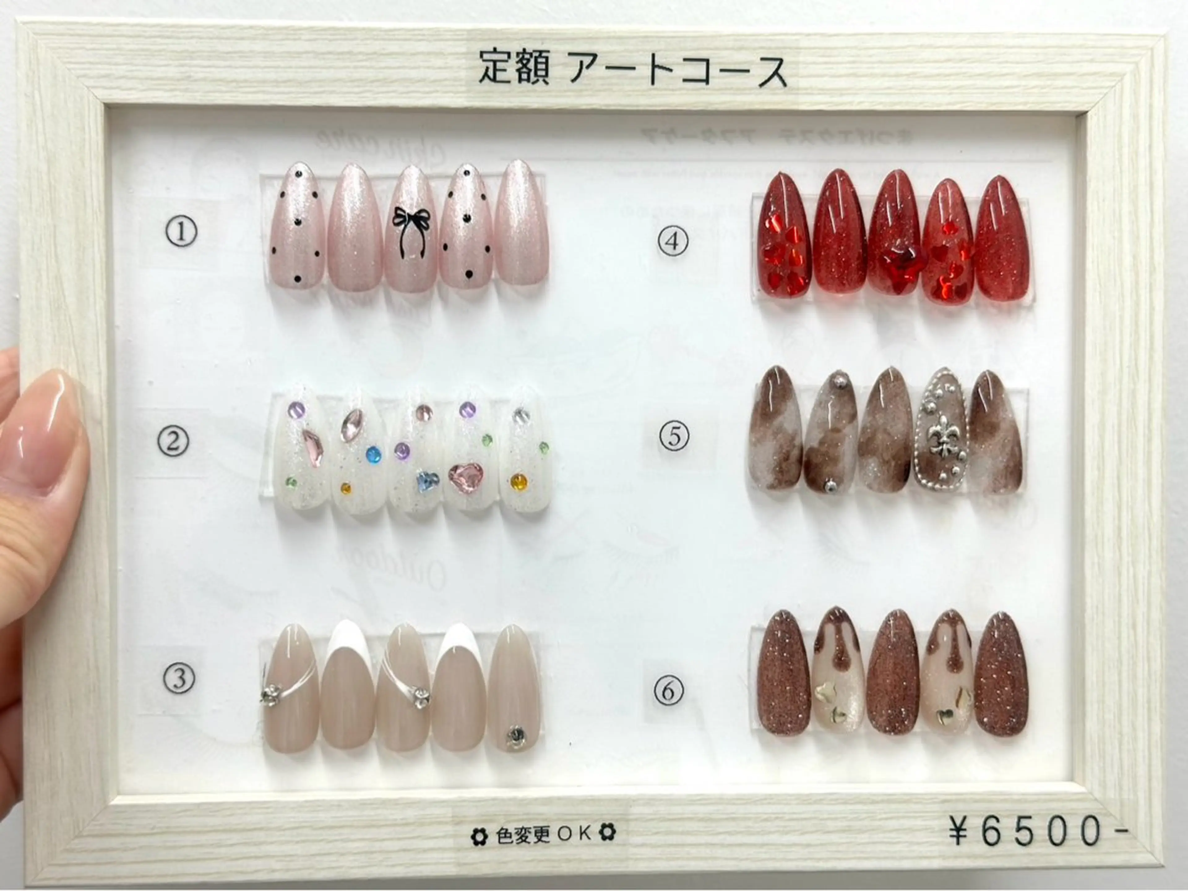 定額アートネイルオフあり💅✨の写真