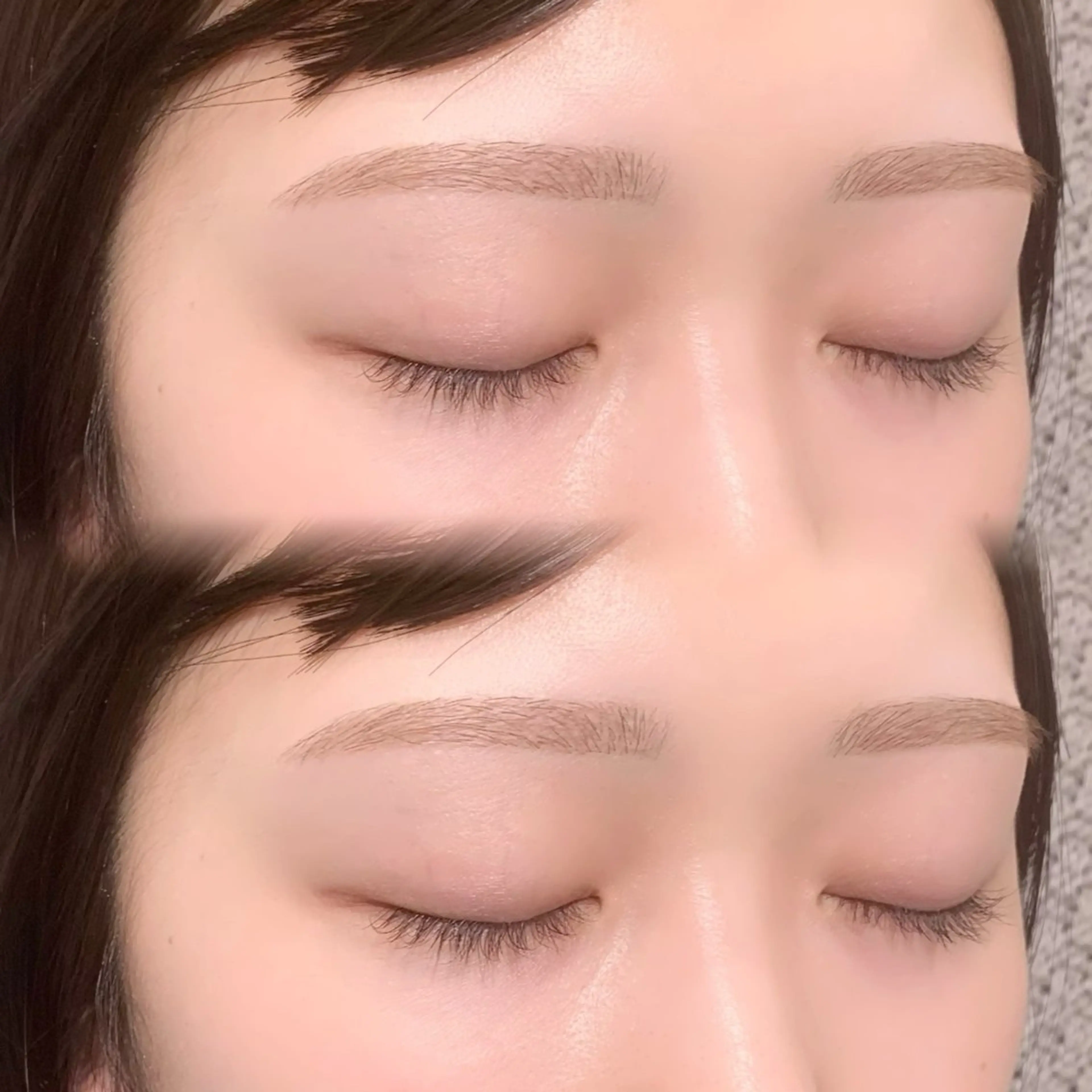 【初回】美眉スタイリング＋カラー🧴🥣【間引き込み】の写真