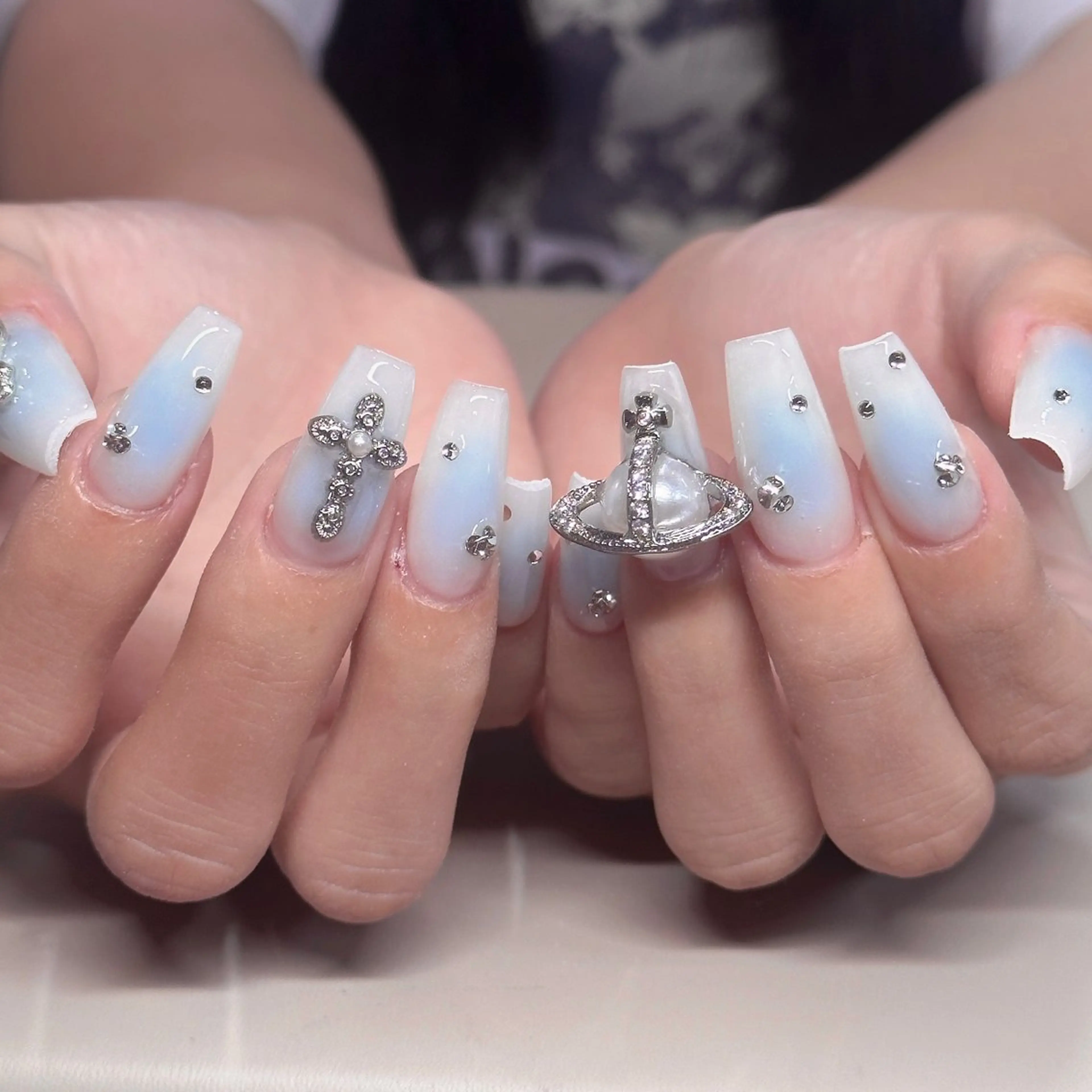 ネイル ハンドネイル Dark honey スカルプ専門原宿店のネイルデザイン