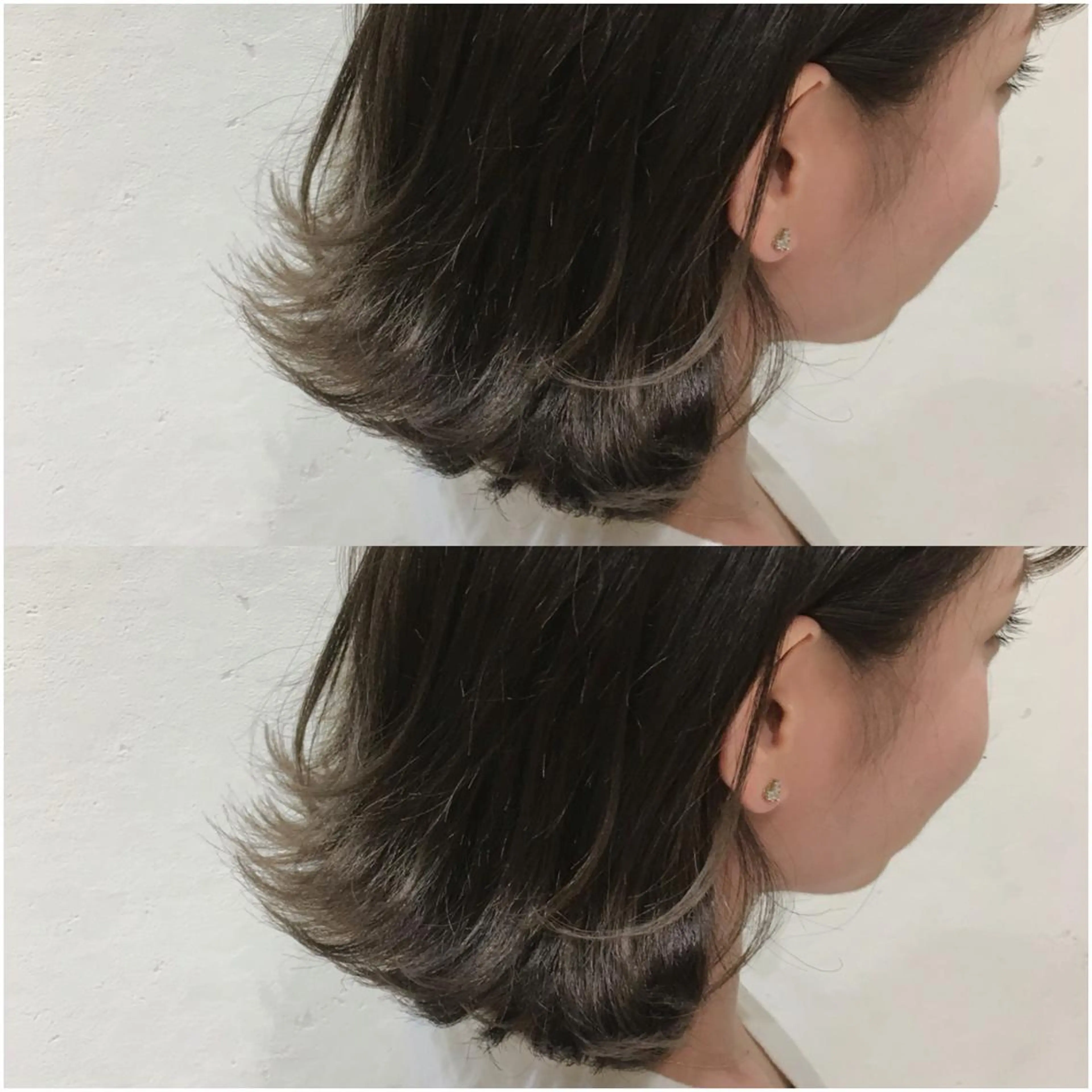 ショート カラー ブリーチ グラデーションカラー グレージュ ボブ 外国人風カラー circus by KENJE 町田店のヘアスタイル