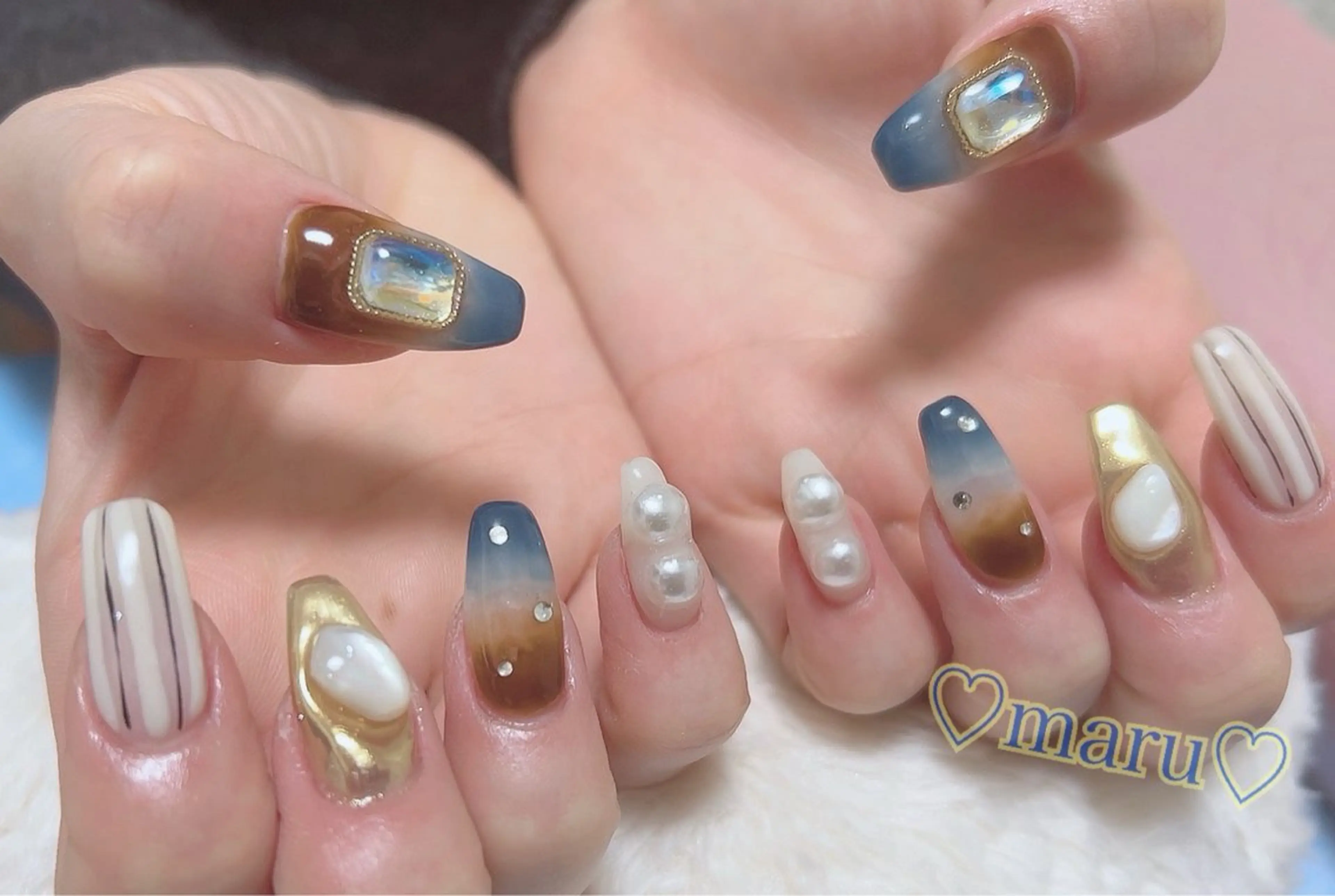 ネイル ハンドネイル フットネイル まるみ ♡のその他イメージ