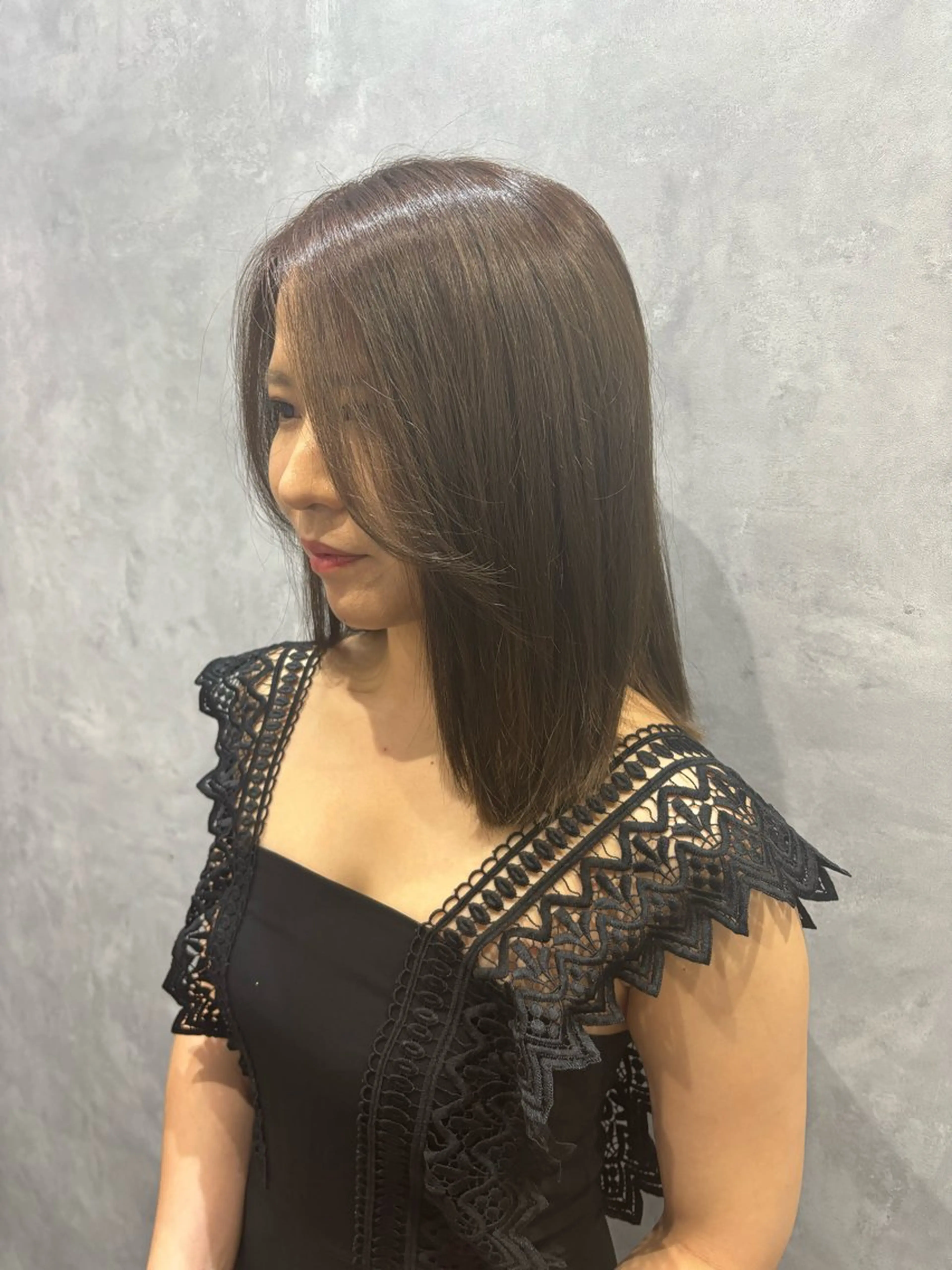 ミディアム カラー メンズ CS made by SHACHU 栄所属・山田 瑛司のヘアスタイル