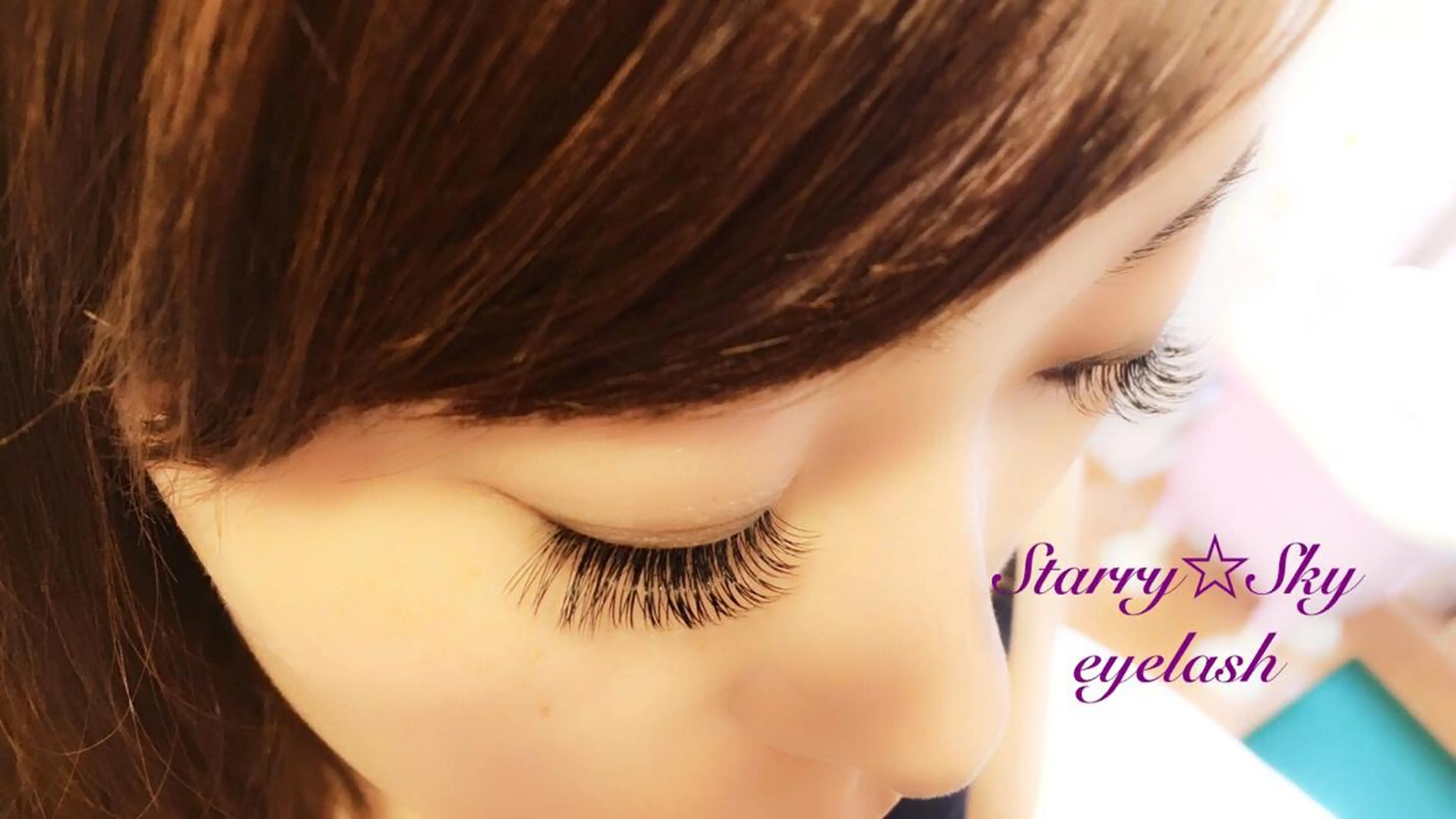 マツエク・マツパ フラットラッシュ Starry☆Sky meguのマツエク・マツパデザイン