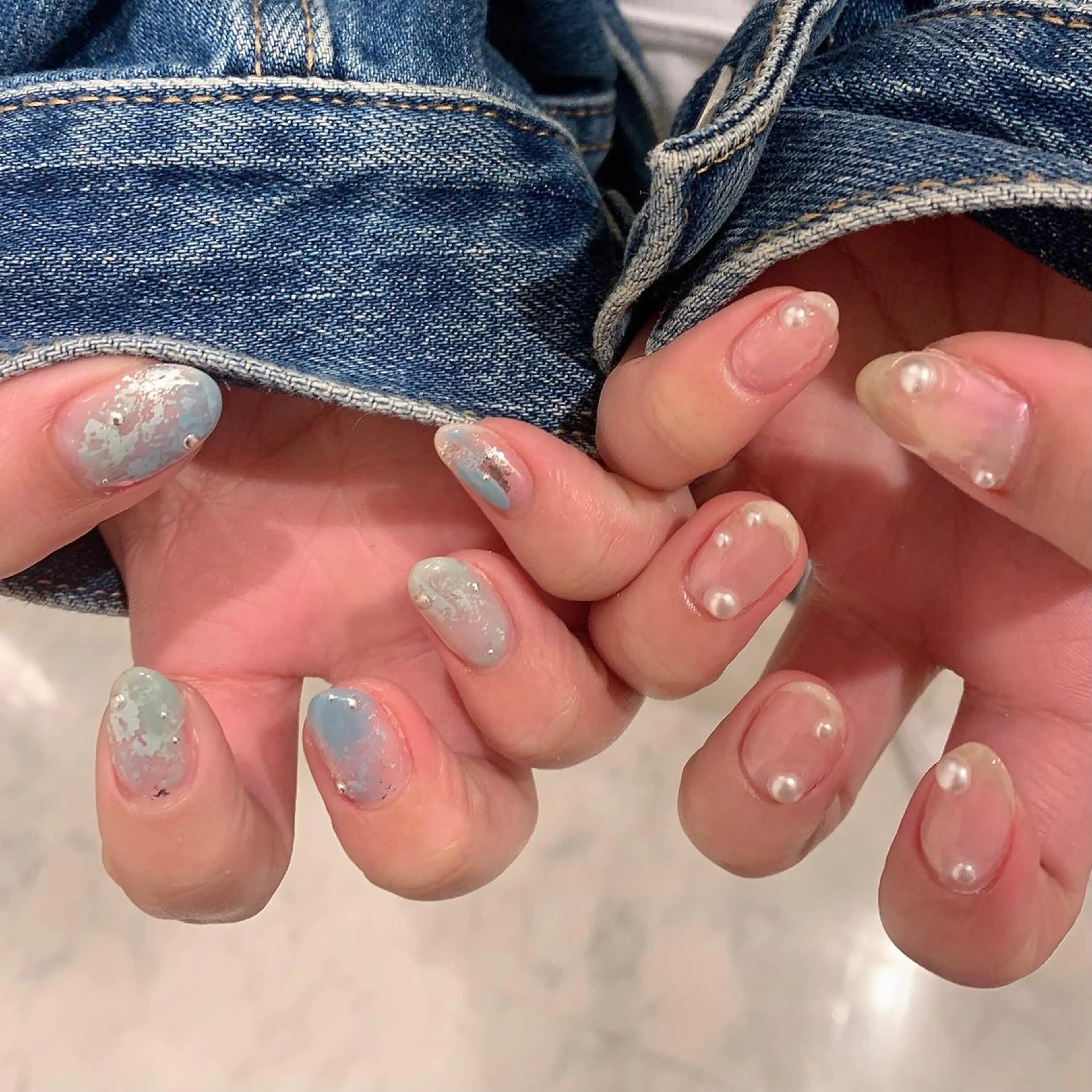 ネイル シンプルネイル SOL所属・SOL　nail イマナカのネイルデザイン