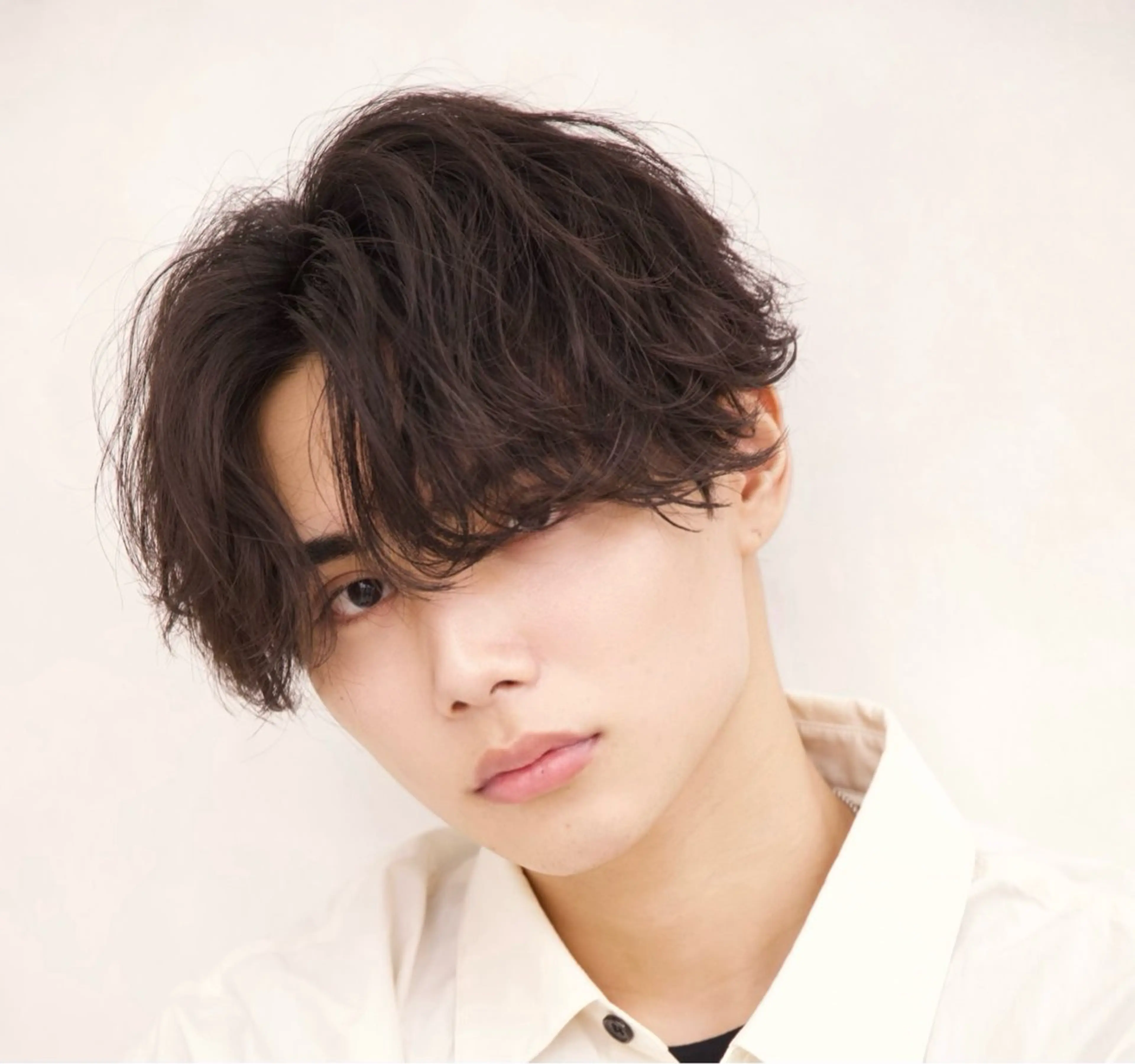 〖メンズ〗カット＋各種類パーマ(フェザーパーマ、波巻きパーマ、ツイストスパイラル、シャドウパーマ)の写真