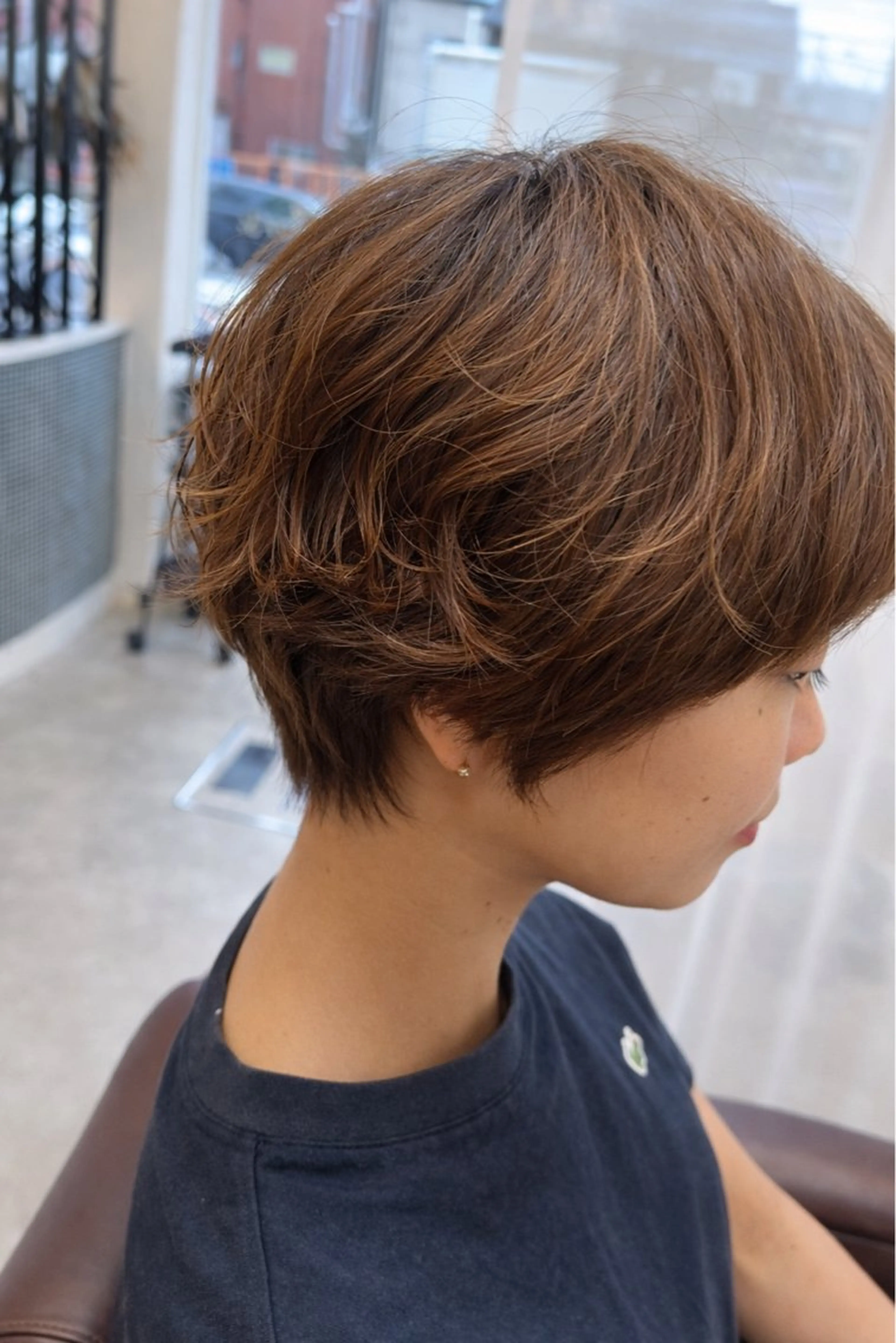 ショート パーマ ショートヘア カット パーマ 中原由貴 /WILLOW京橋のヘアスタイル