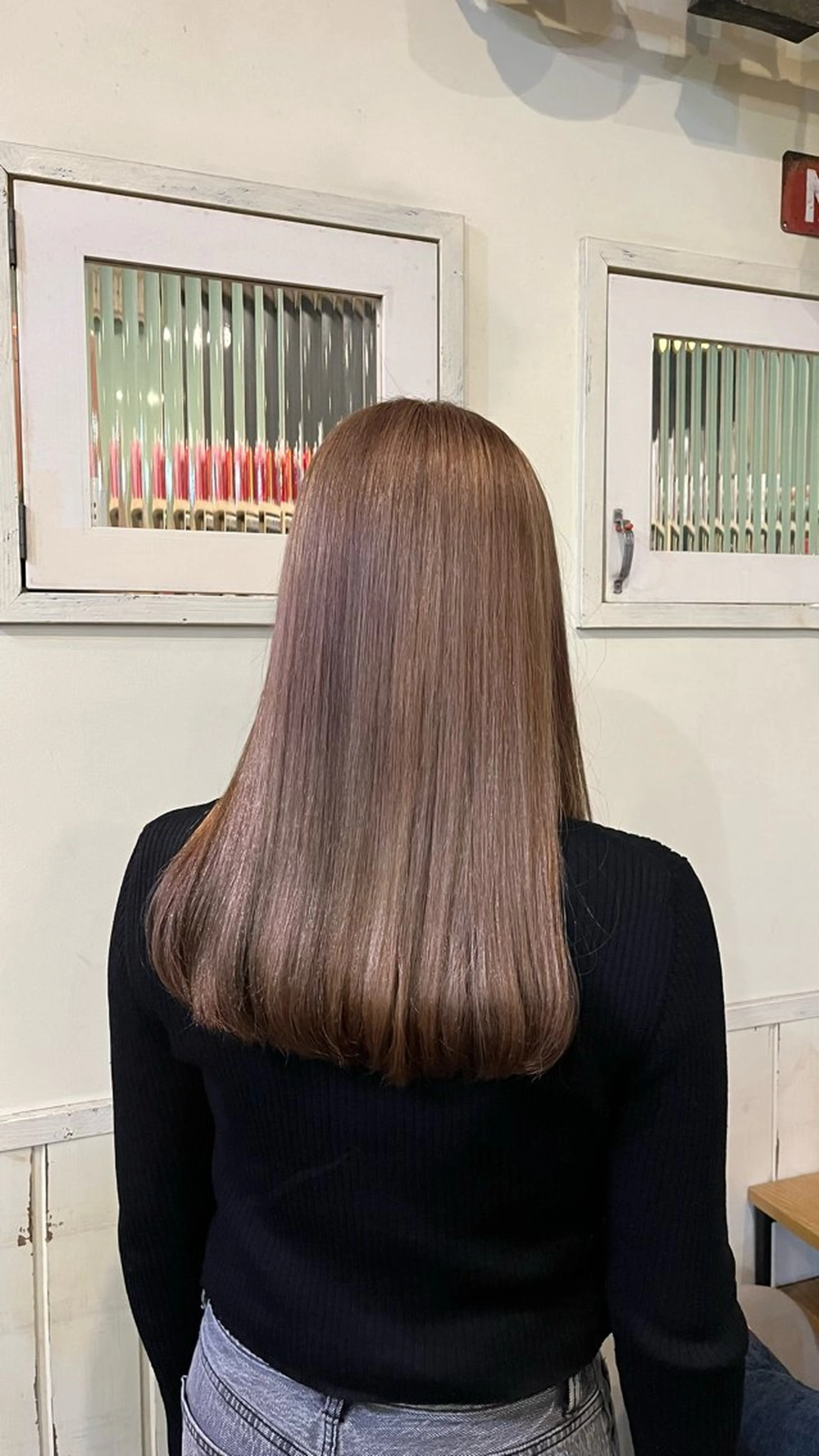 ロング カラー 竹島 綾乃のヘアスタイル