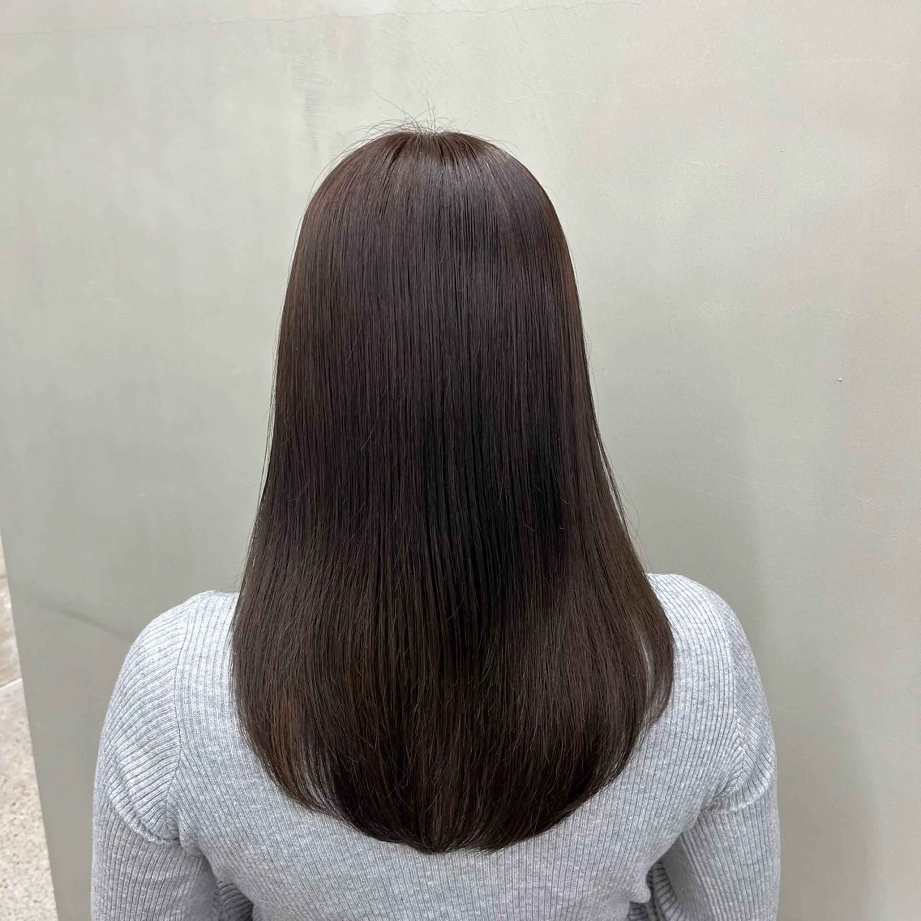 セミロング カラー 韓国風/透明感カラー 🐵mayu* 🐵のヘアスタイル