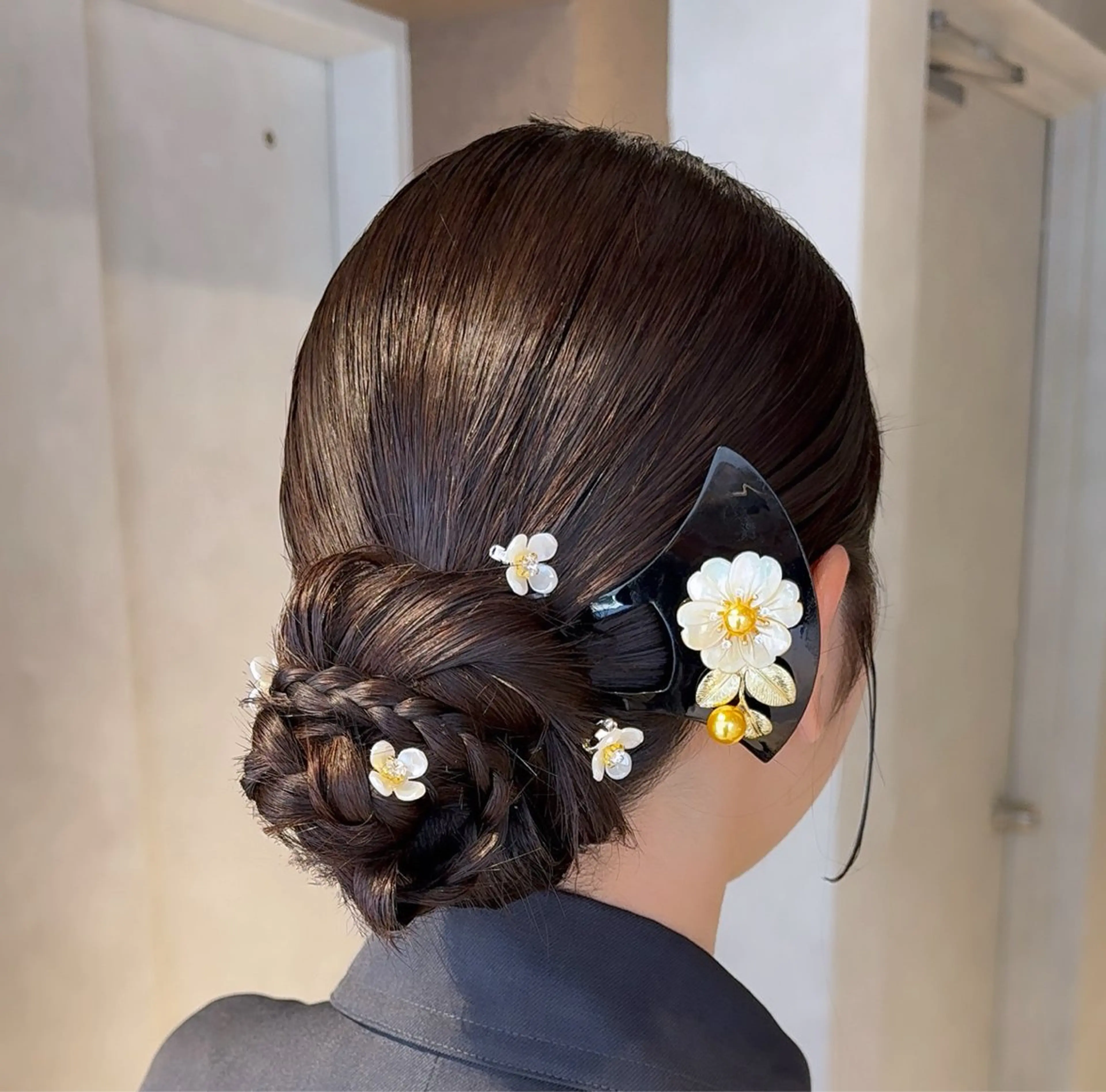 ヘアアレンジ ヘアセット YUKI🎀透明感 カラー/暗髪艶カラーのヘアスタイル