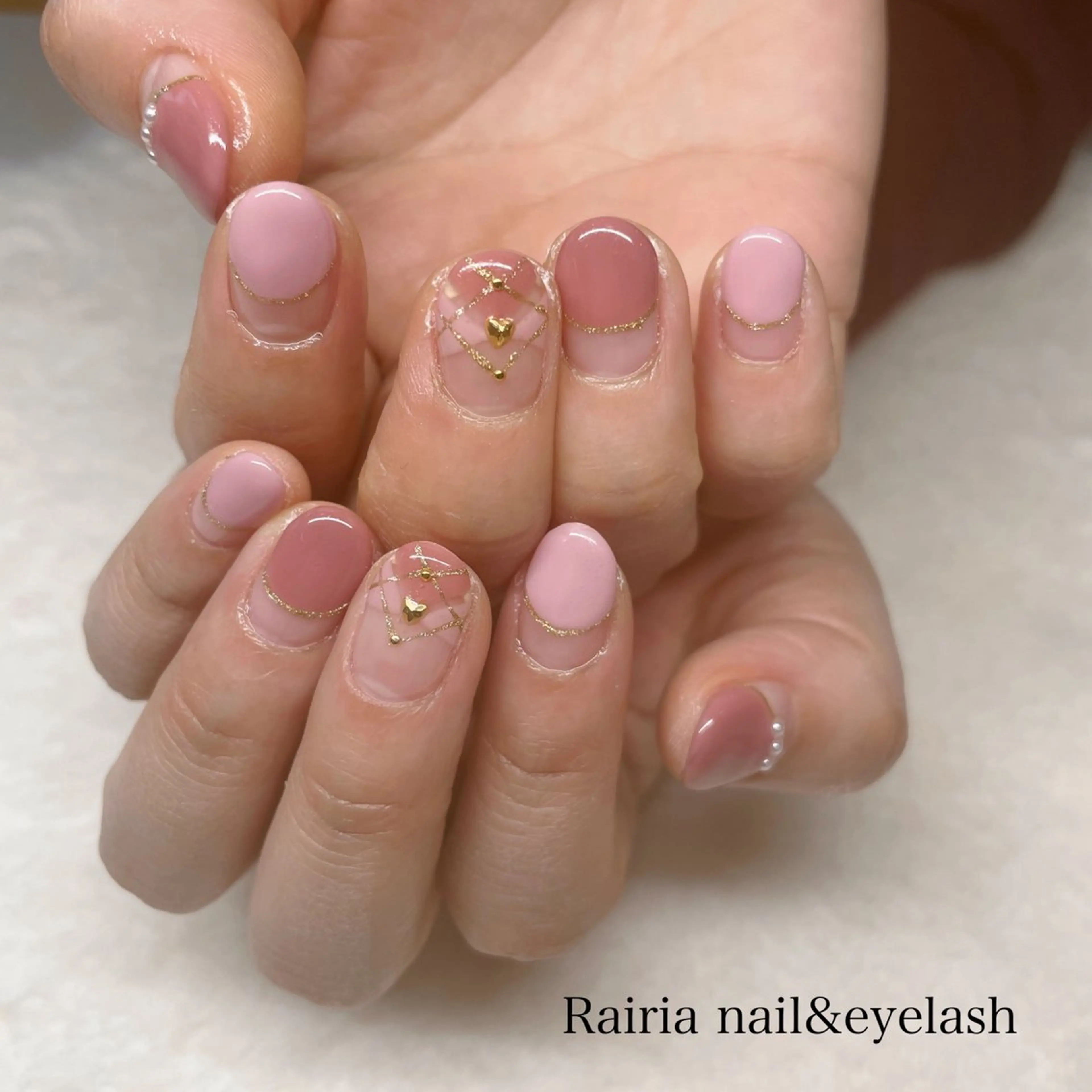 ネイル 持ち込み ハンドネイル Rairia nail&eyelash小岩店所属・Rairianail 小岩店のネイルデザイン
