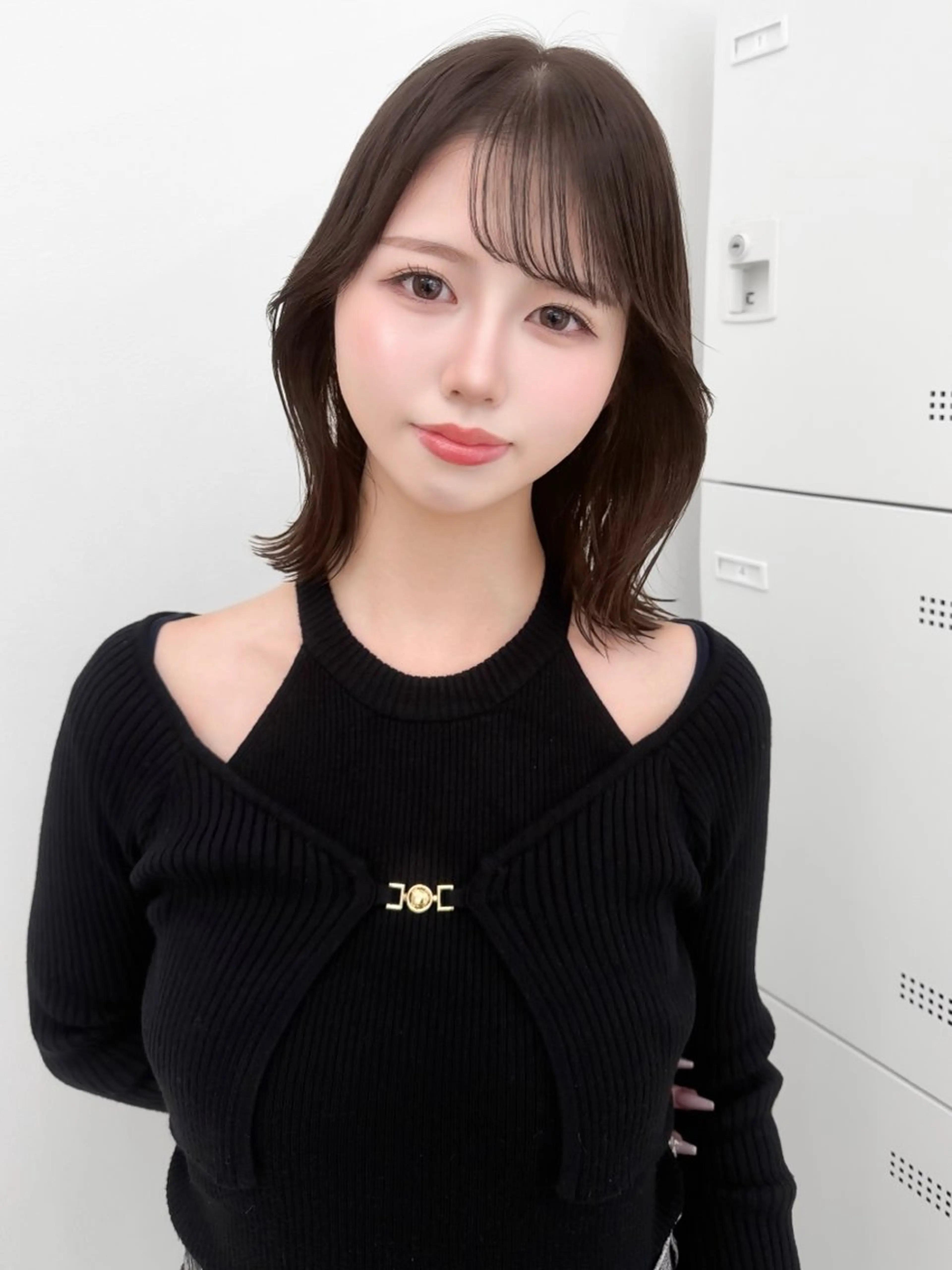 ミディアム カラー ヘアアレンジ ヘアカラー トリートメント ヘアセット ViVIE AOYAMA所属・縮毛矯正🤍 盛れるボブ/ひかりのヘアスタイル