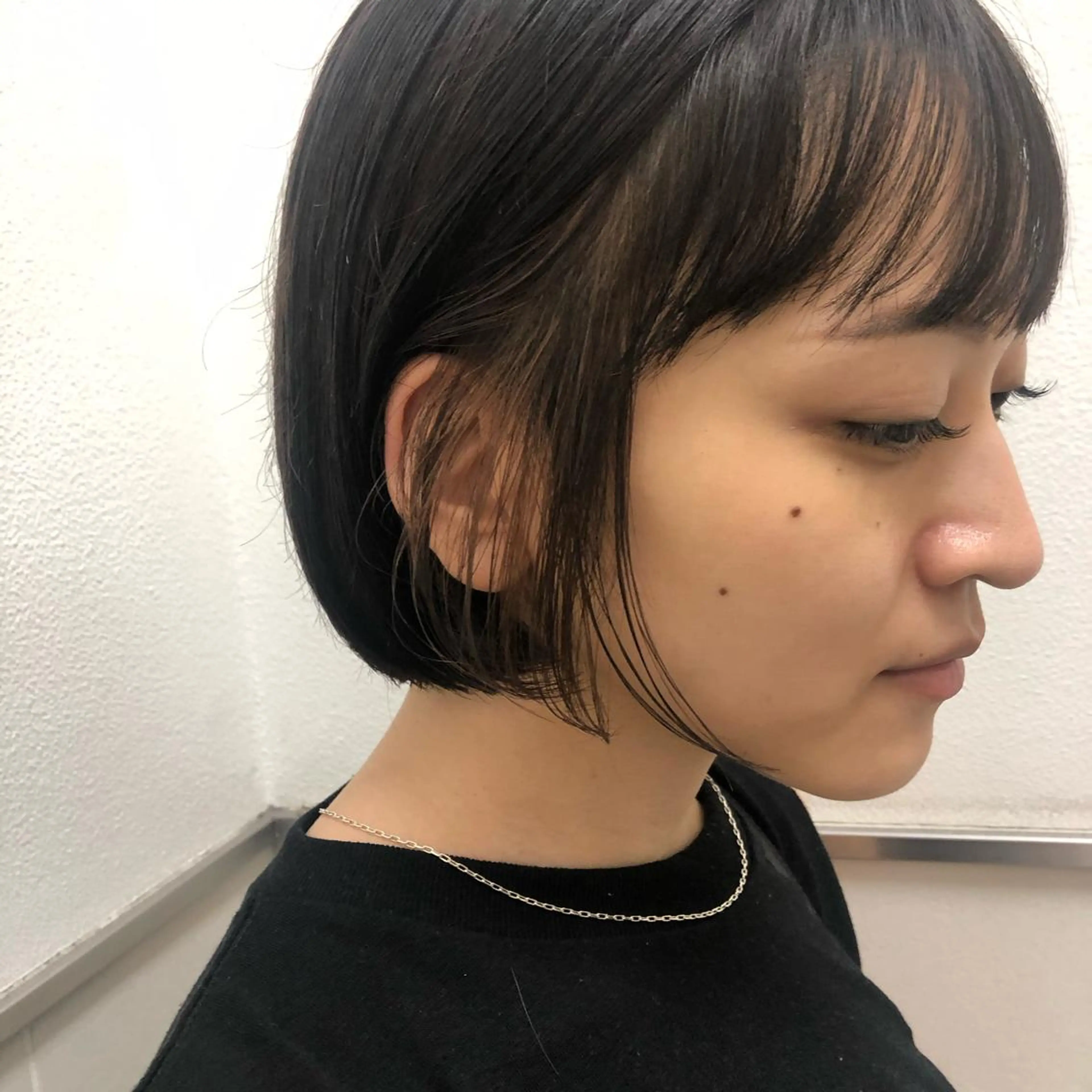 ショート カラー 細川 夕利亜のヘアスタイル