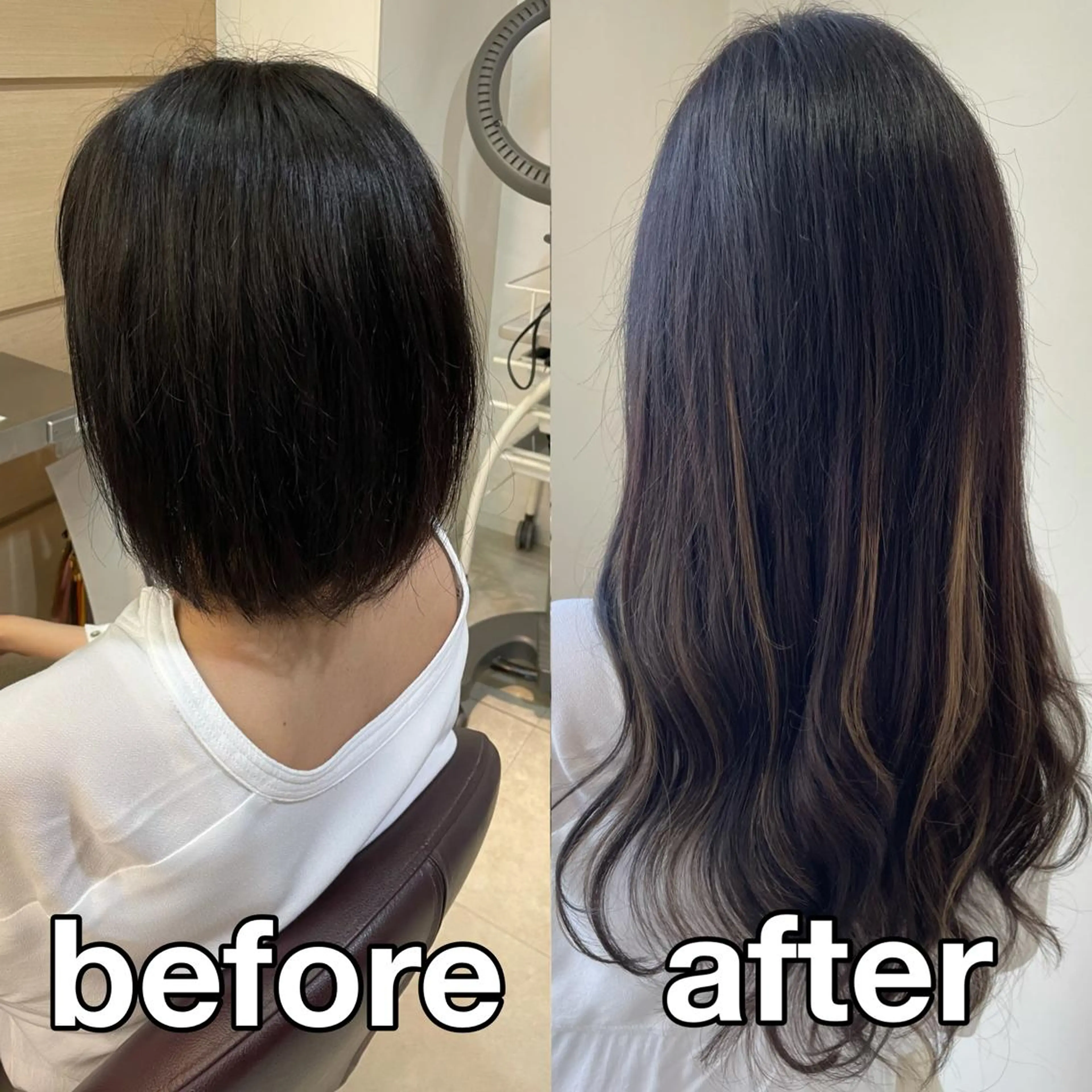 ロング シールエクステ エクステ シールエクステ/ 髪質改善💐yuuのヘアスタイル