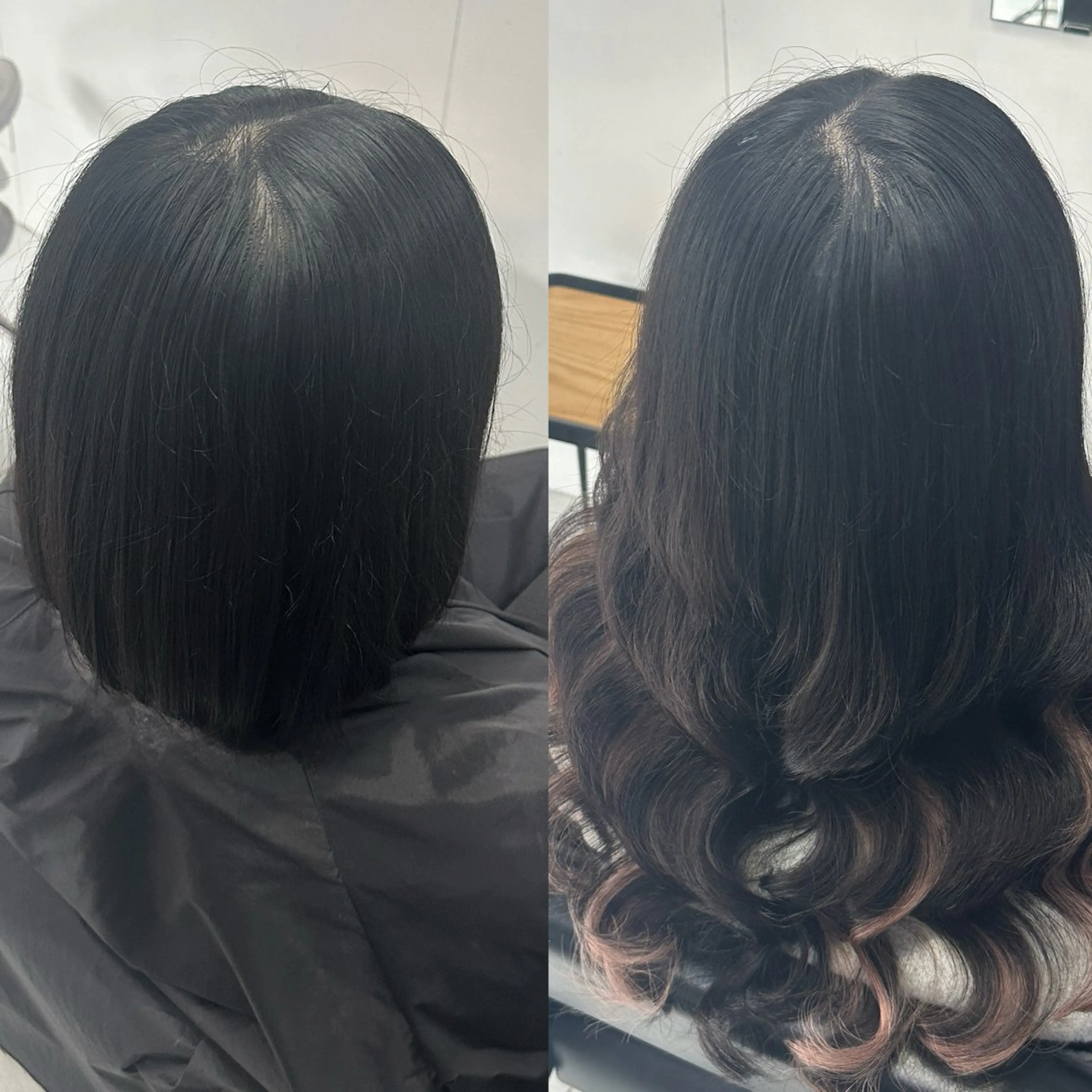 ロング ヘアアレンジ シールエクステ エクステ エクステ EDeN Kuutoのヘアスタイル