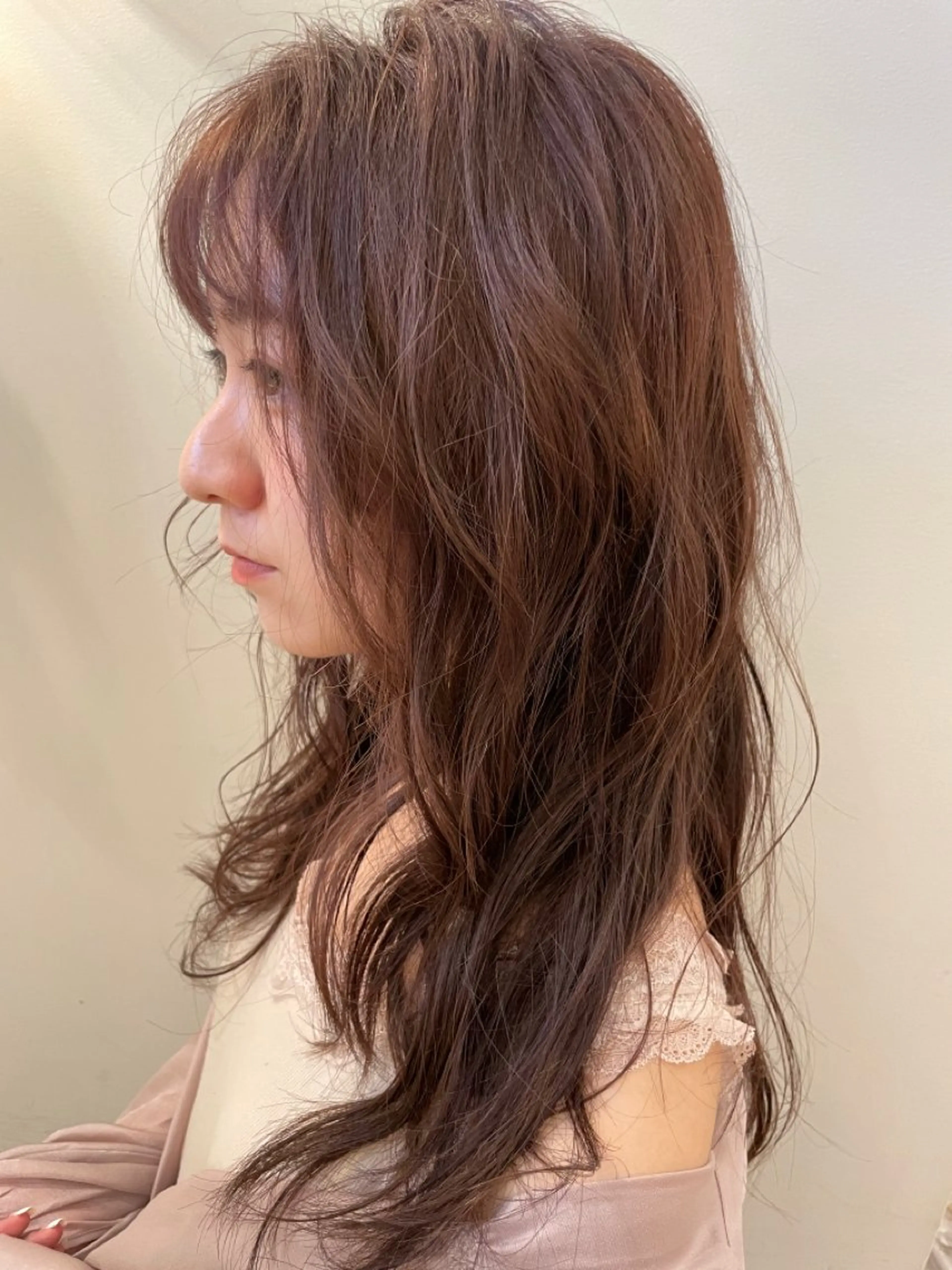 ❤️‍🔥平日営業後限定の特別価格❤️‍🔥💛似合わせ暖色カラー💛+✨ツヤツヤトリートメント✨の写真