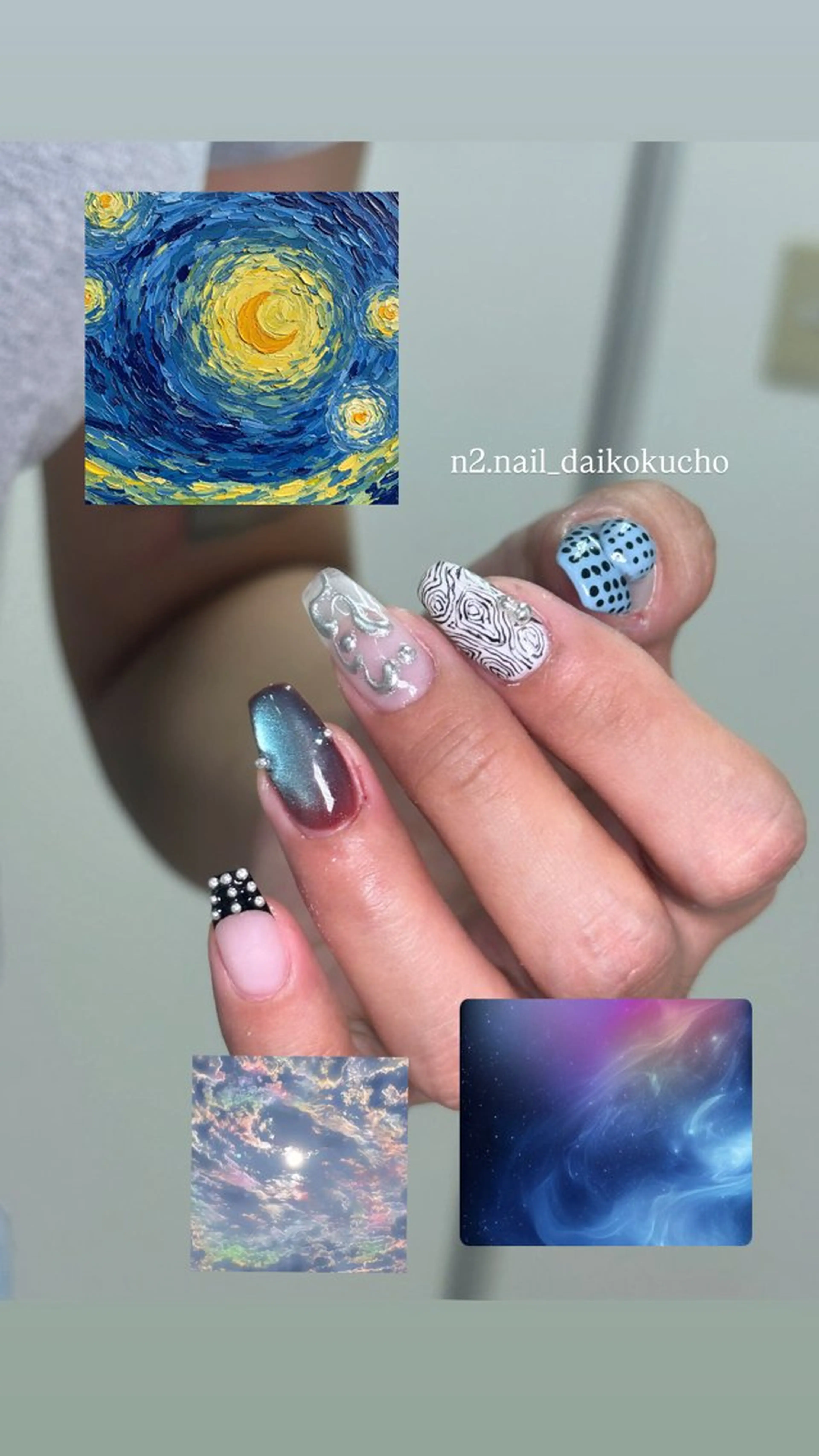 ネイル アートネイル ジェルネイル ニュアンスネイル N2 nailのネイルデザイン