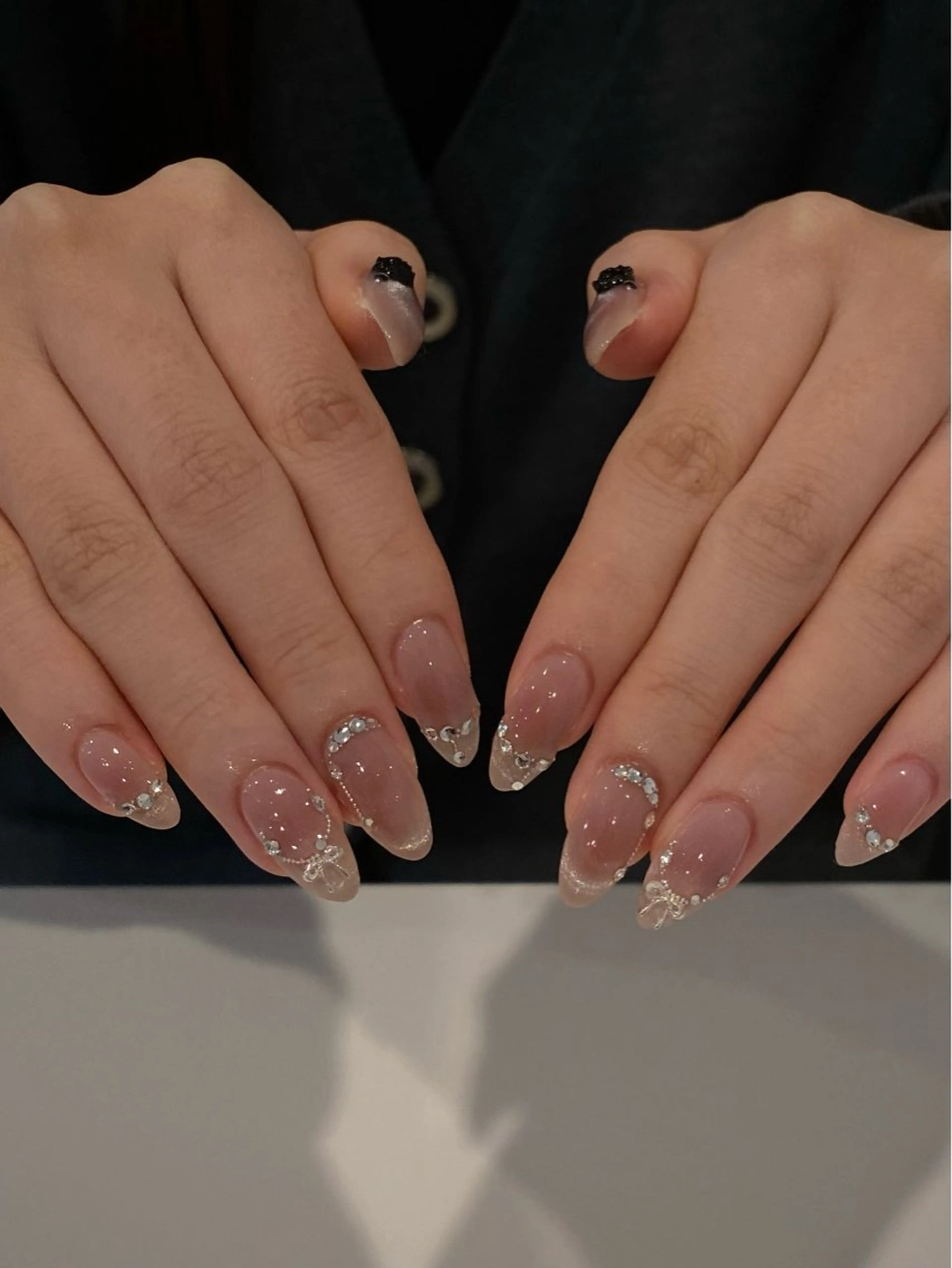 ネイル 持ち込み ハンドネイル odette Mikiのネイルデザイン