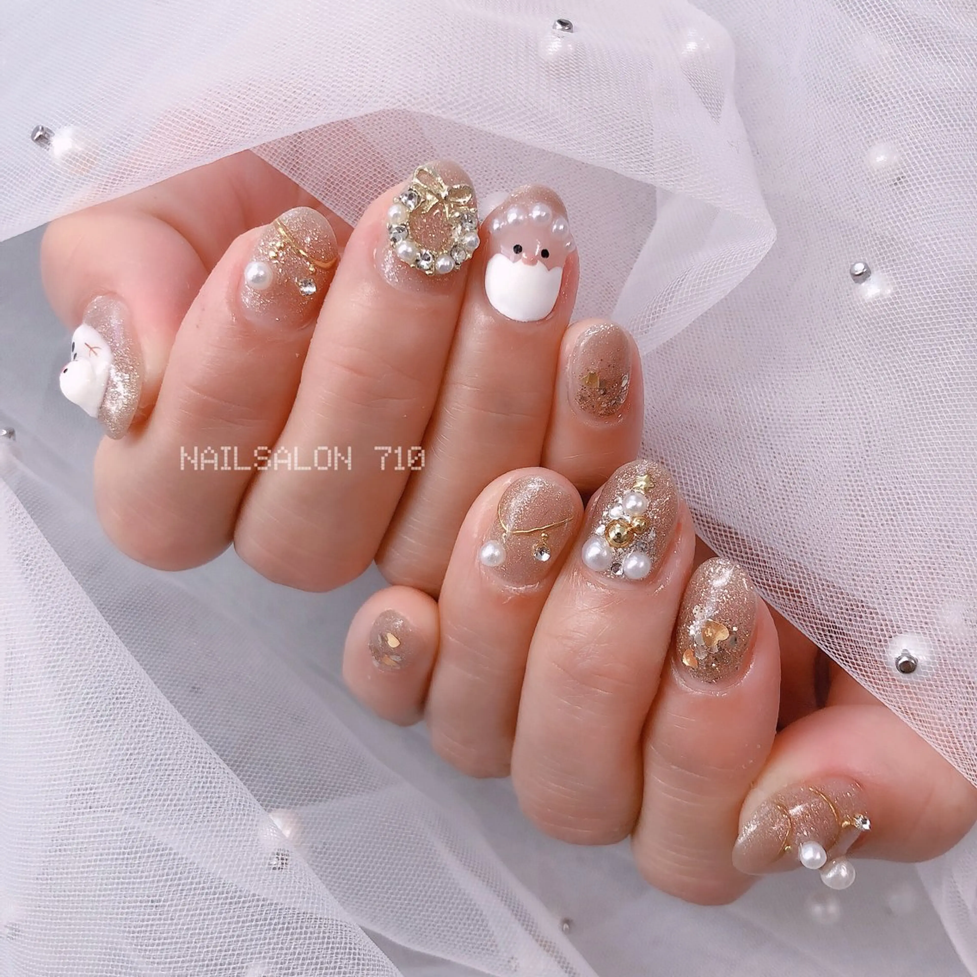 ネイル ハンドネイル フットネイル ナナイチゼロ I.Naoのネイルデザイン