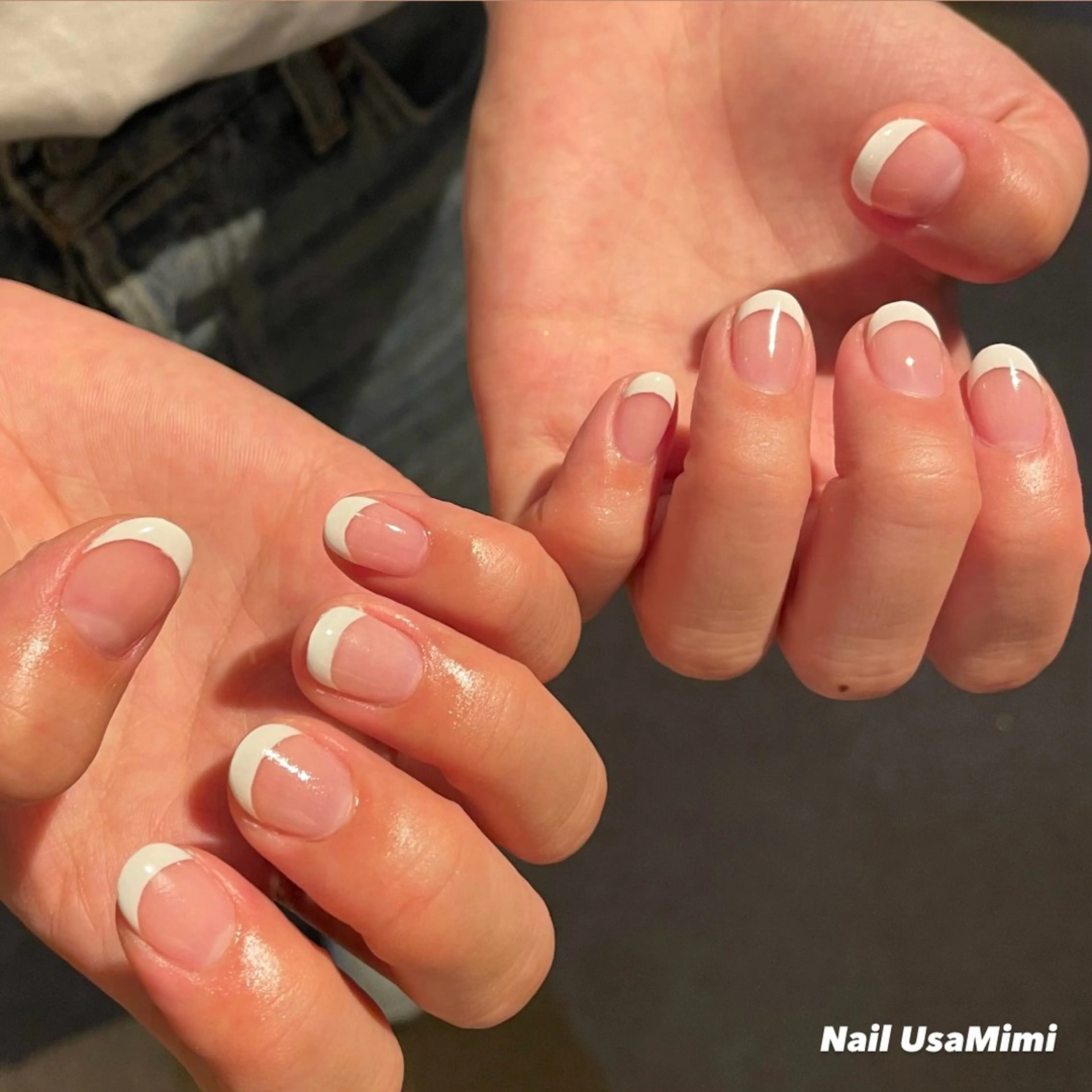 ネイル フレンチネイル ハンドネイル NAIL DOT STUDIO堺筋本町のネイルデザイン