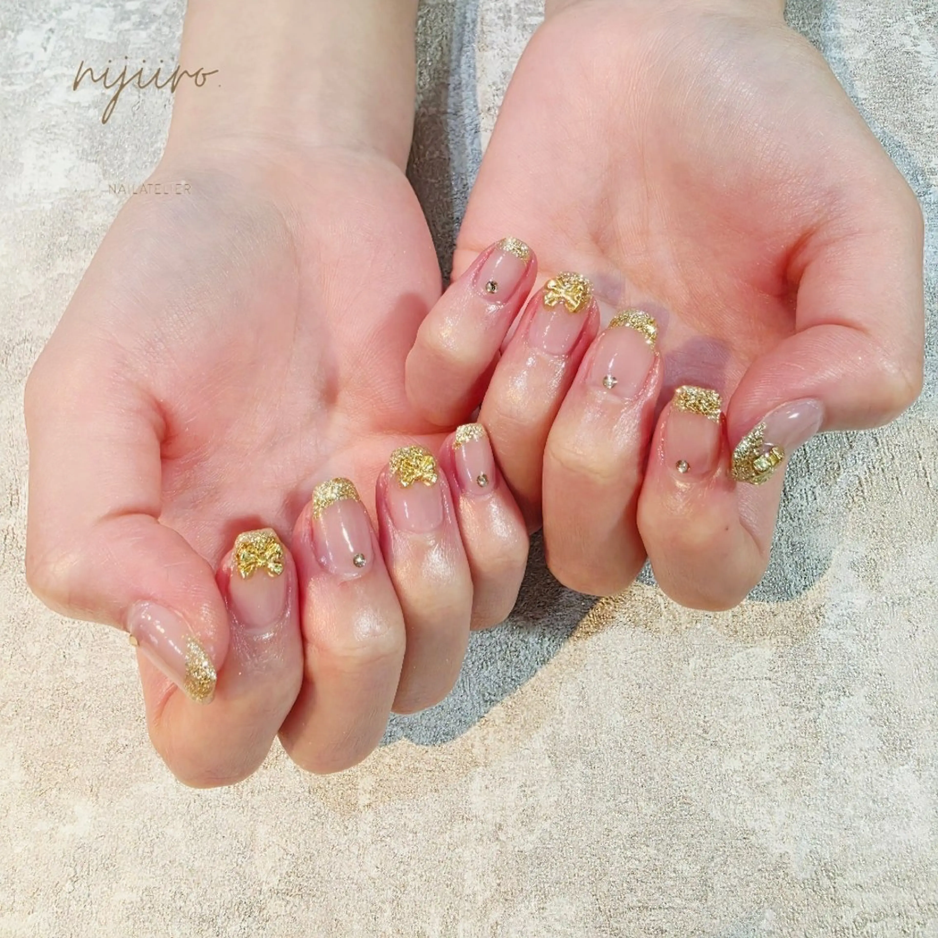 ネイル ハンドネイル nailatelier nijiiro.所属・nijiiro🌈 サトウのネイルデザイン