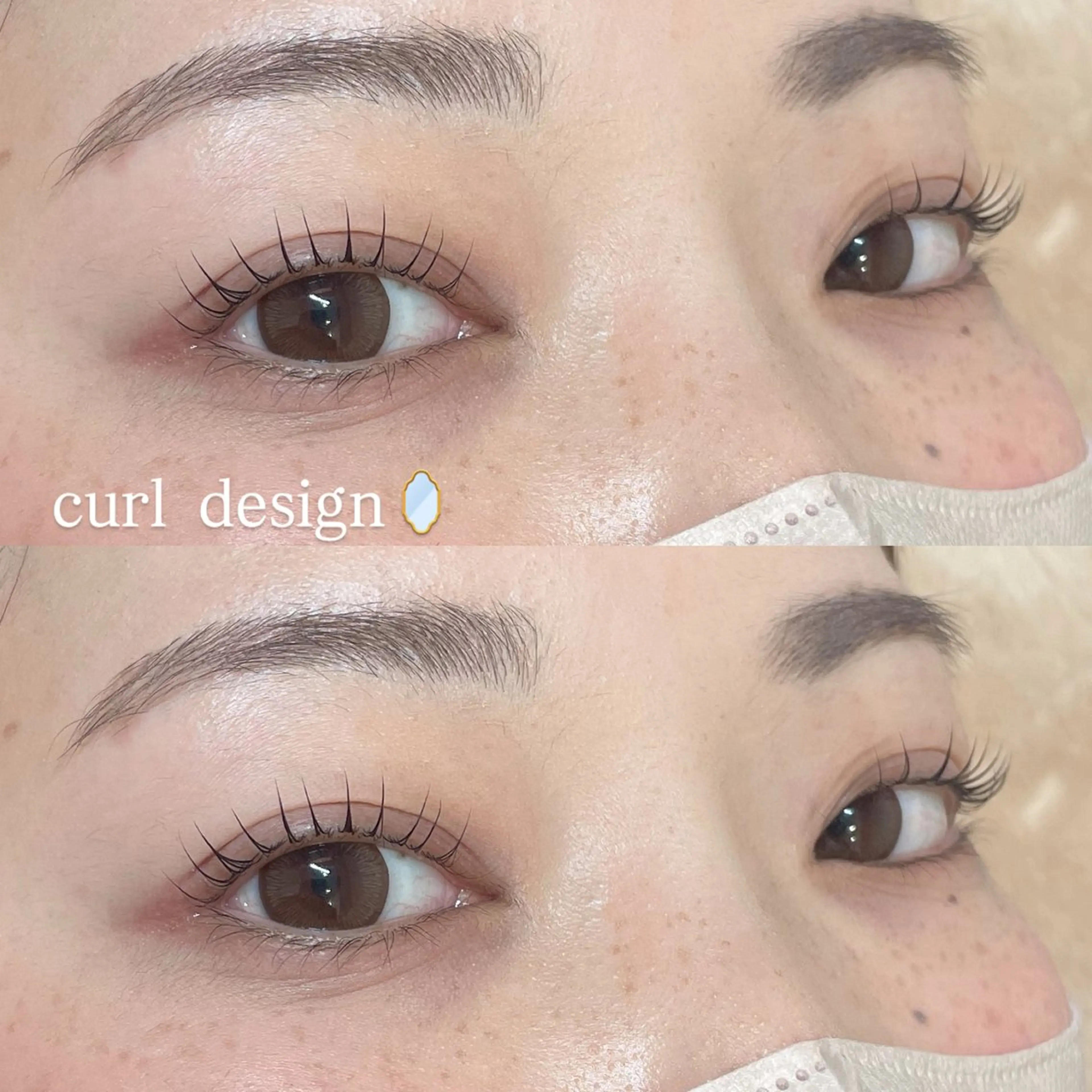 マツエク・マツパ Be All east所属・BeAll east serikaのマツエク・マツパデザイン