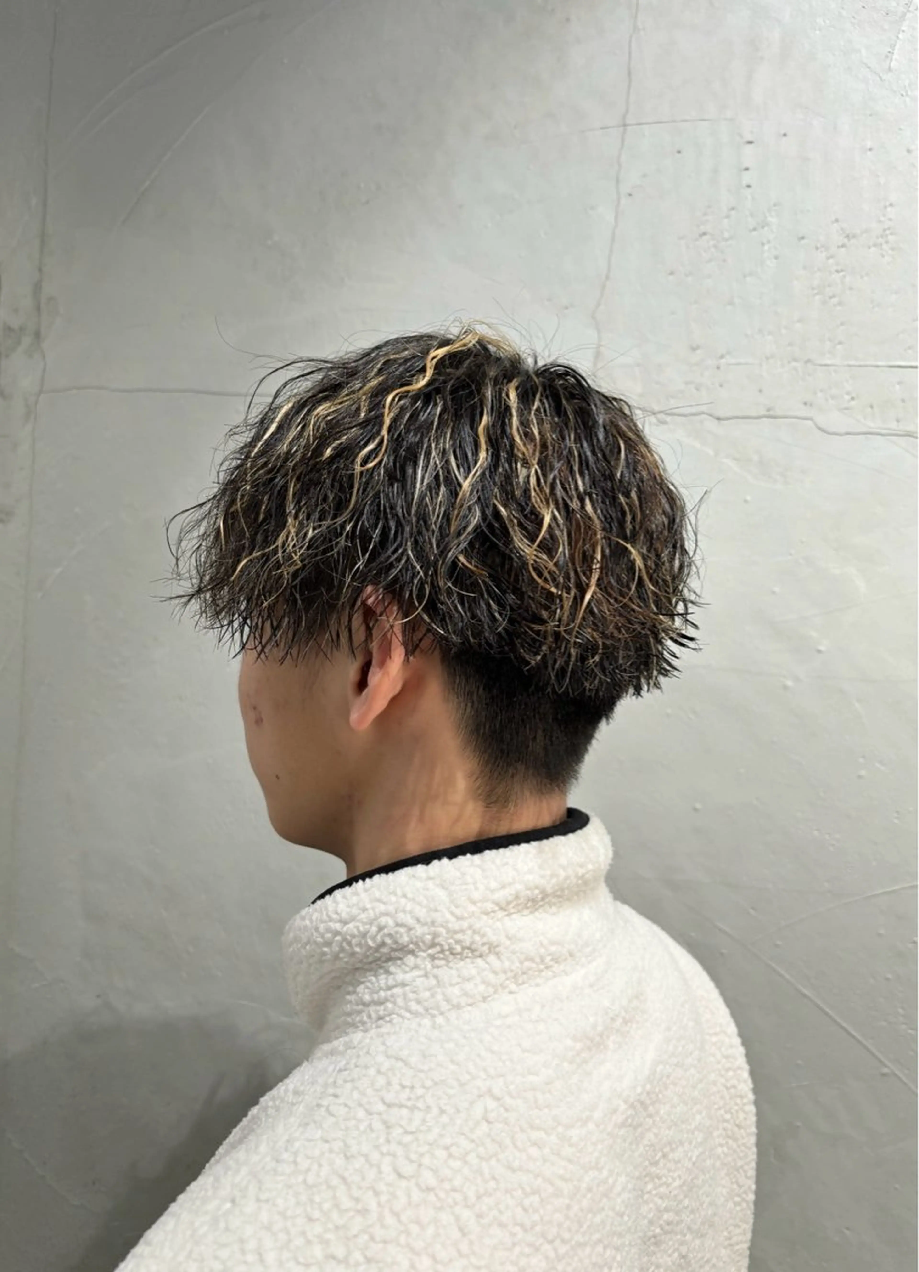 ショート メンズ/柏/パーマ/ チハヤのヘアスタイル