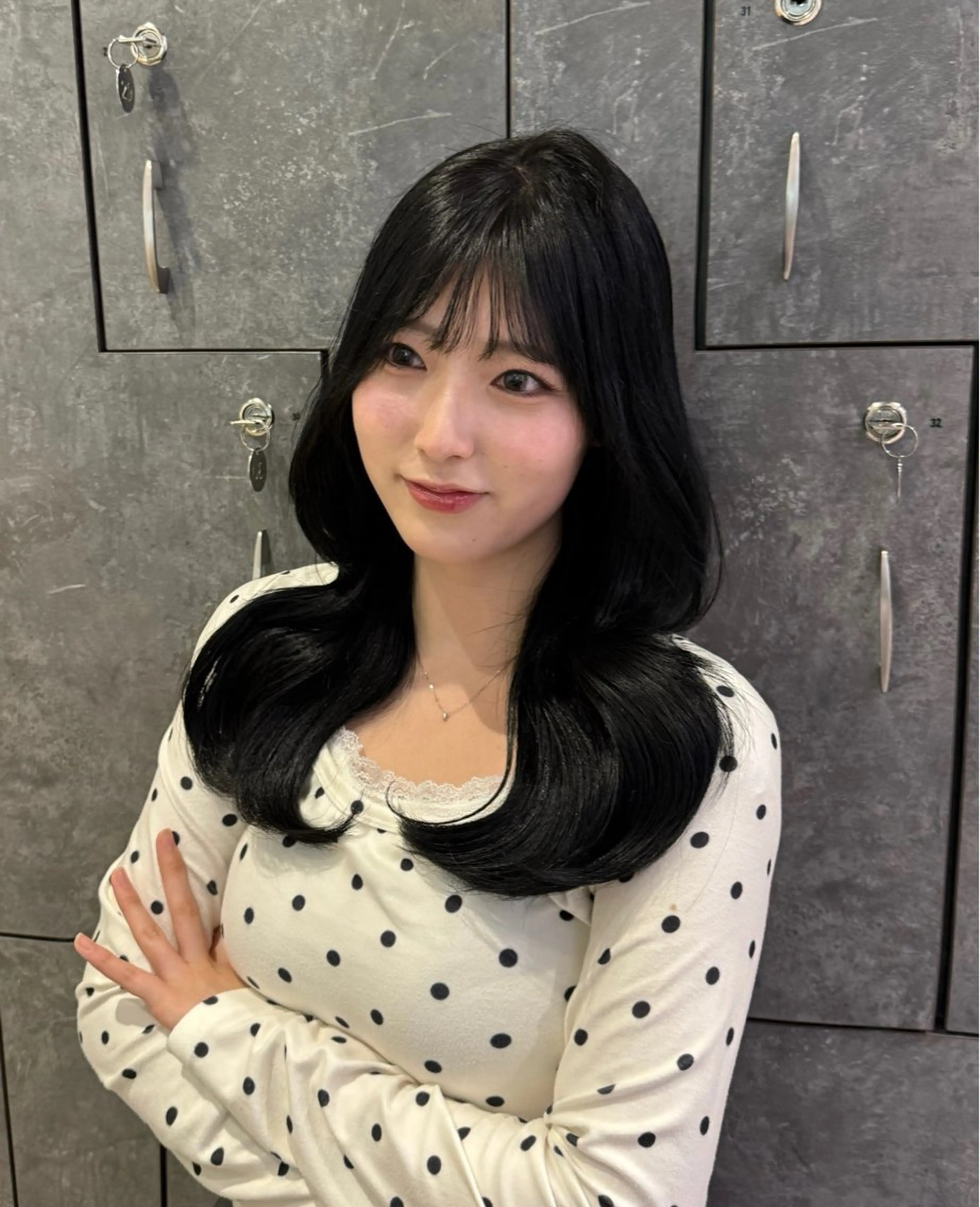 カラー ブルーカラー ヘアカラー HARUNA/ショー ト⋆𐙚₊⊹のヘアスタイル