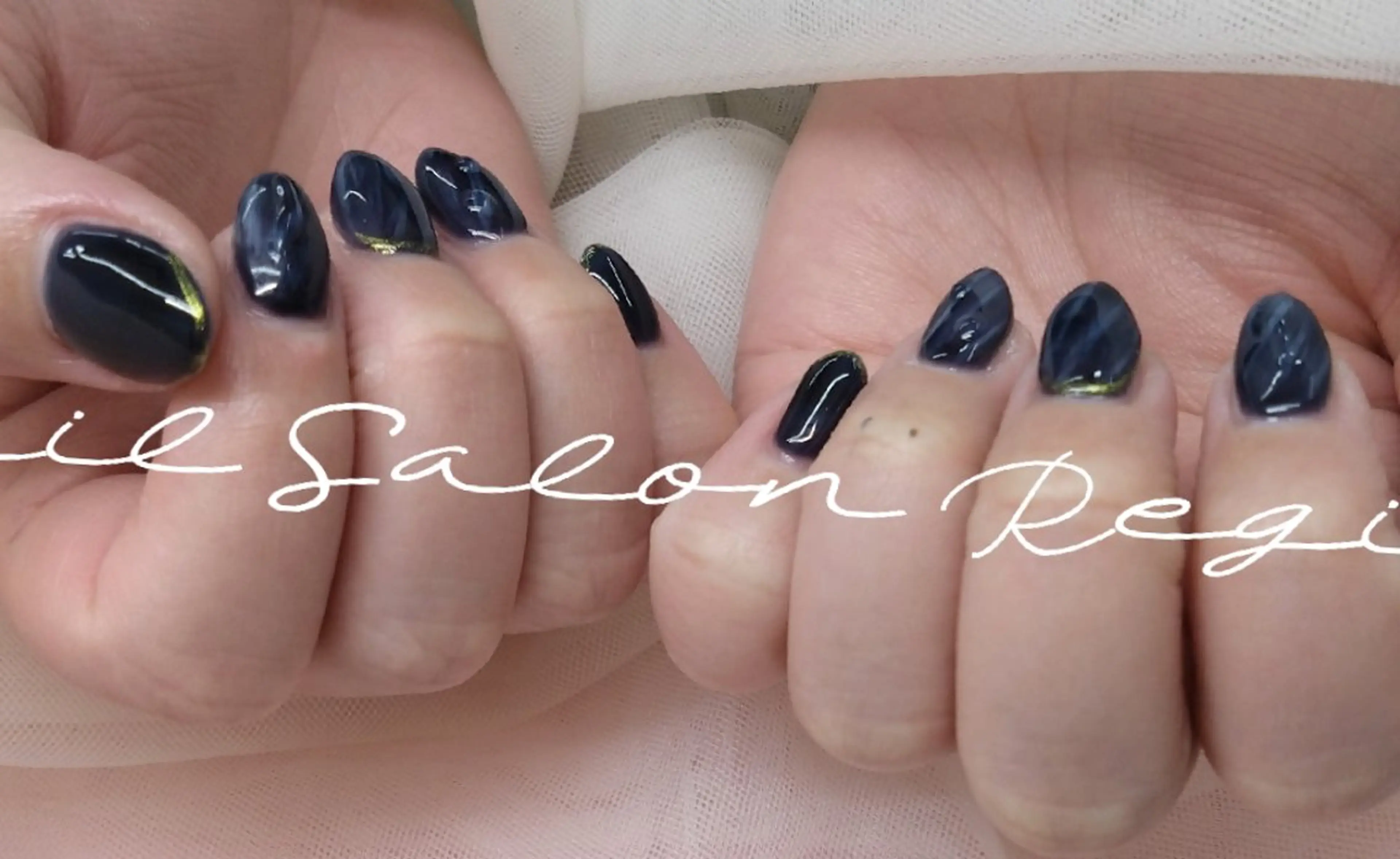 ネイル アートネイル べっ甲ネイル チークネイル クリアネイル 長さ出し N.S.R 上野御徒町のネイルデザイン