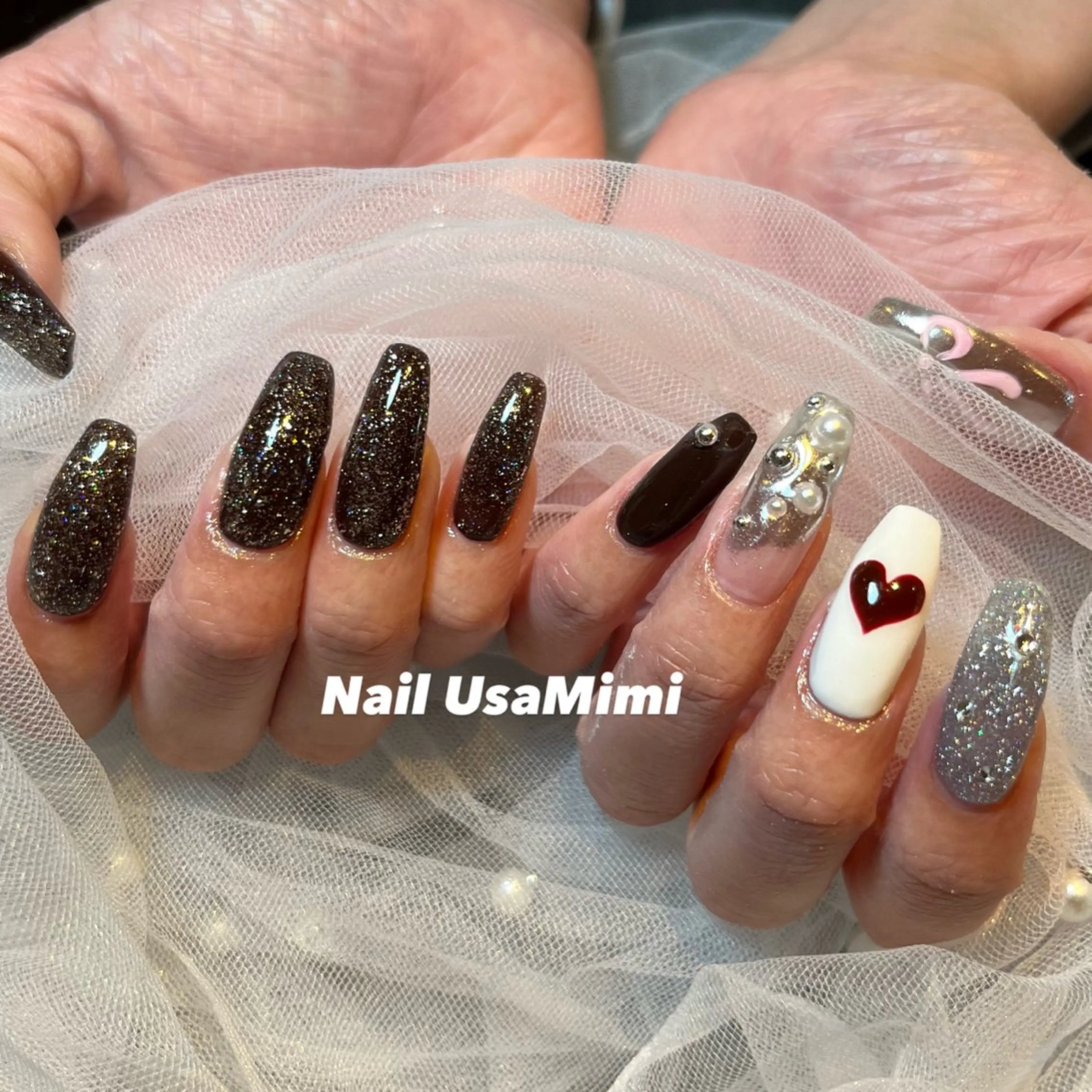 ネイル ハンドネイル Nail Usa Mimi ASAKOのネイルデザイン