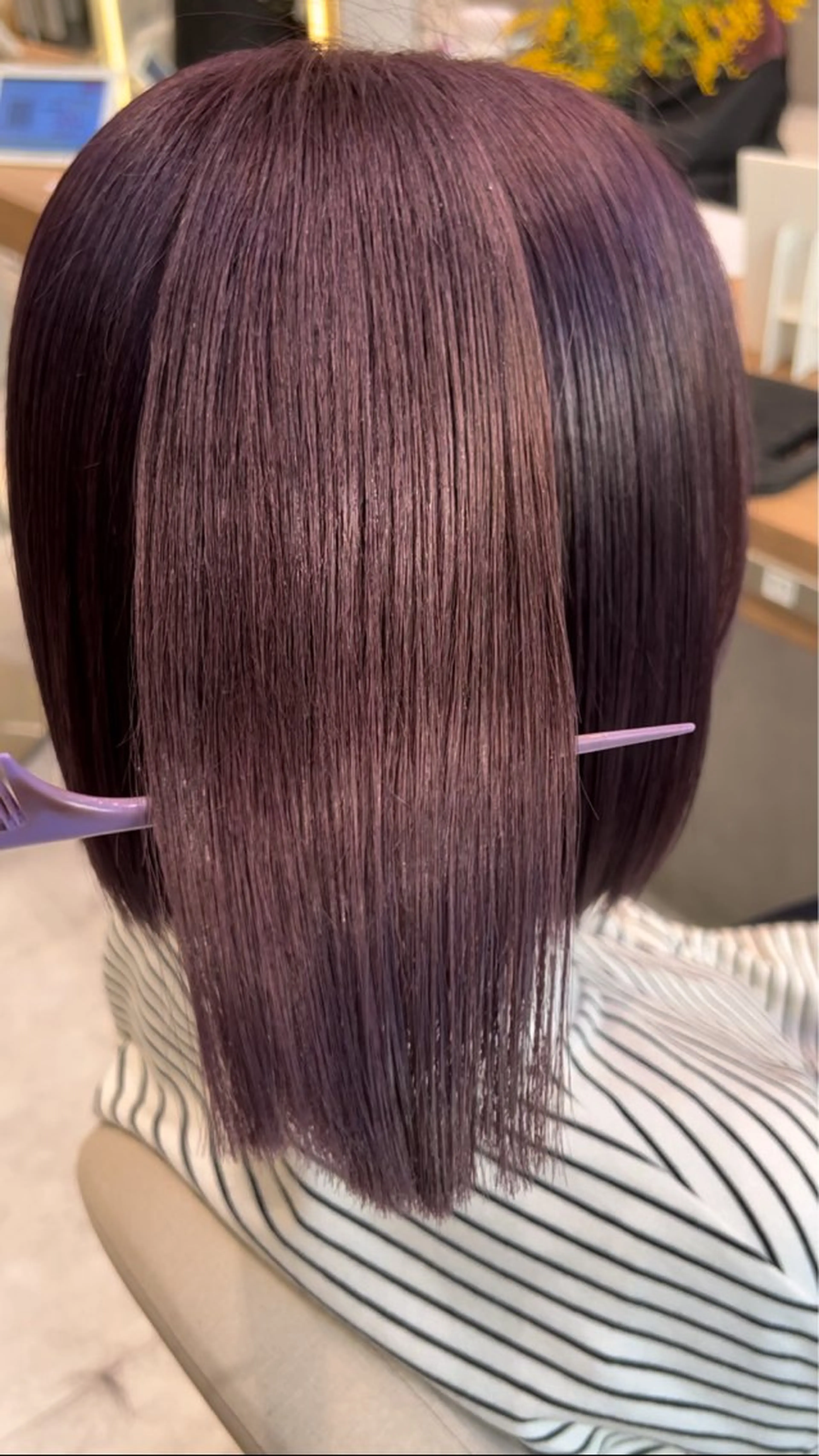 カラー ヘアカラー トリートメント ヘッドスパ 🩵カラーリスト🩵 竹村 茉姫のヘアスタイル