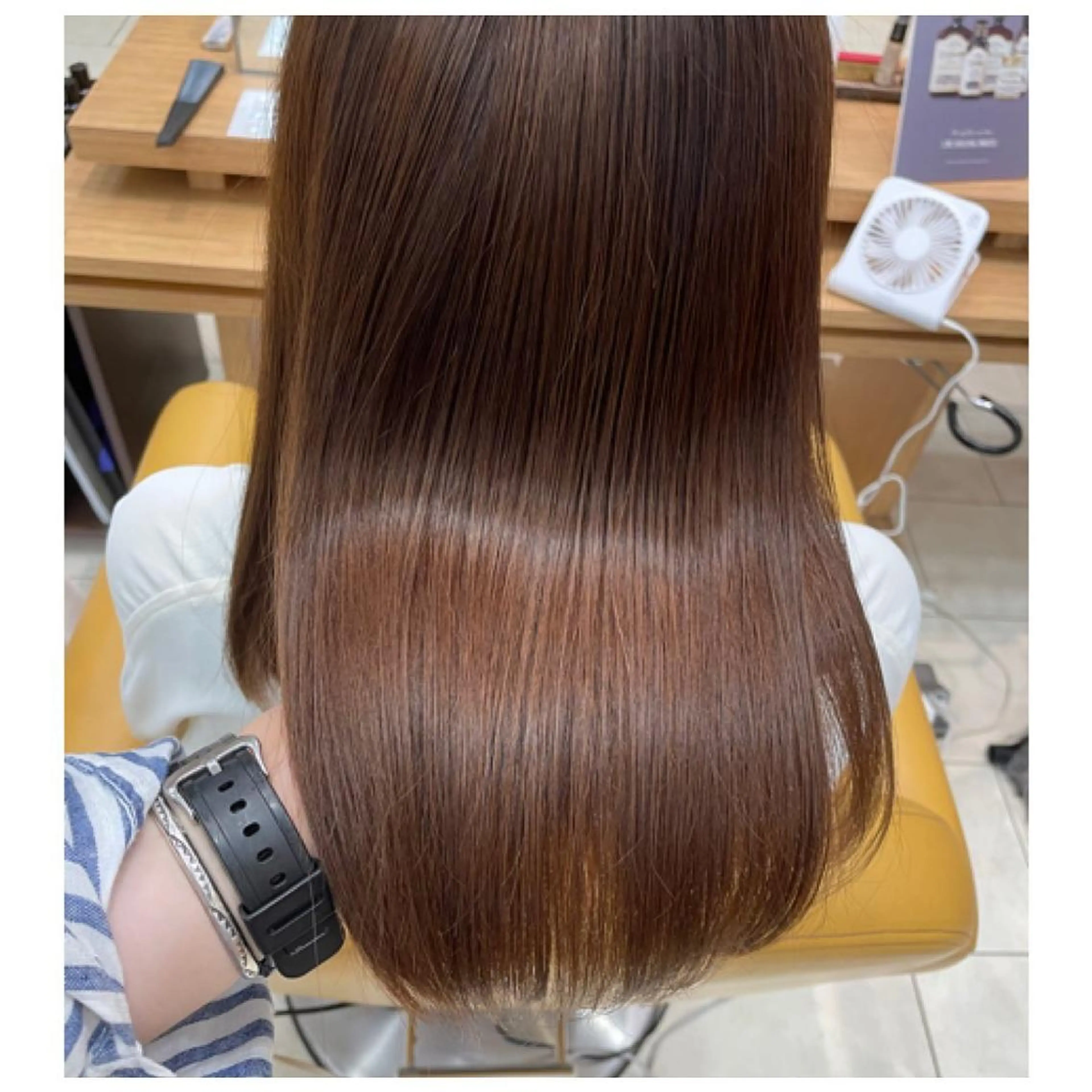 ロング ショートボブ ボブ 外国人風カラー 縮毛矯正 トリートメント レイヤー・波巻き RYOSUKEのヘアスタイル