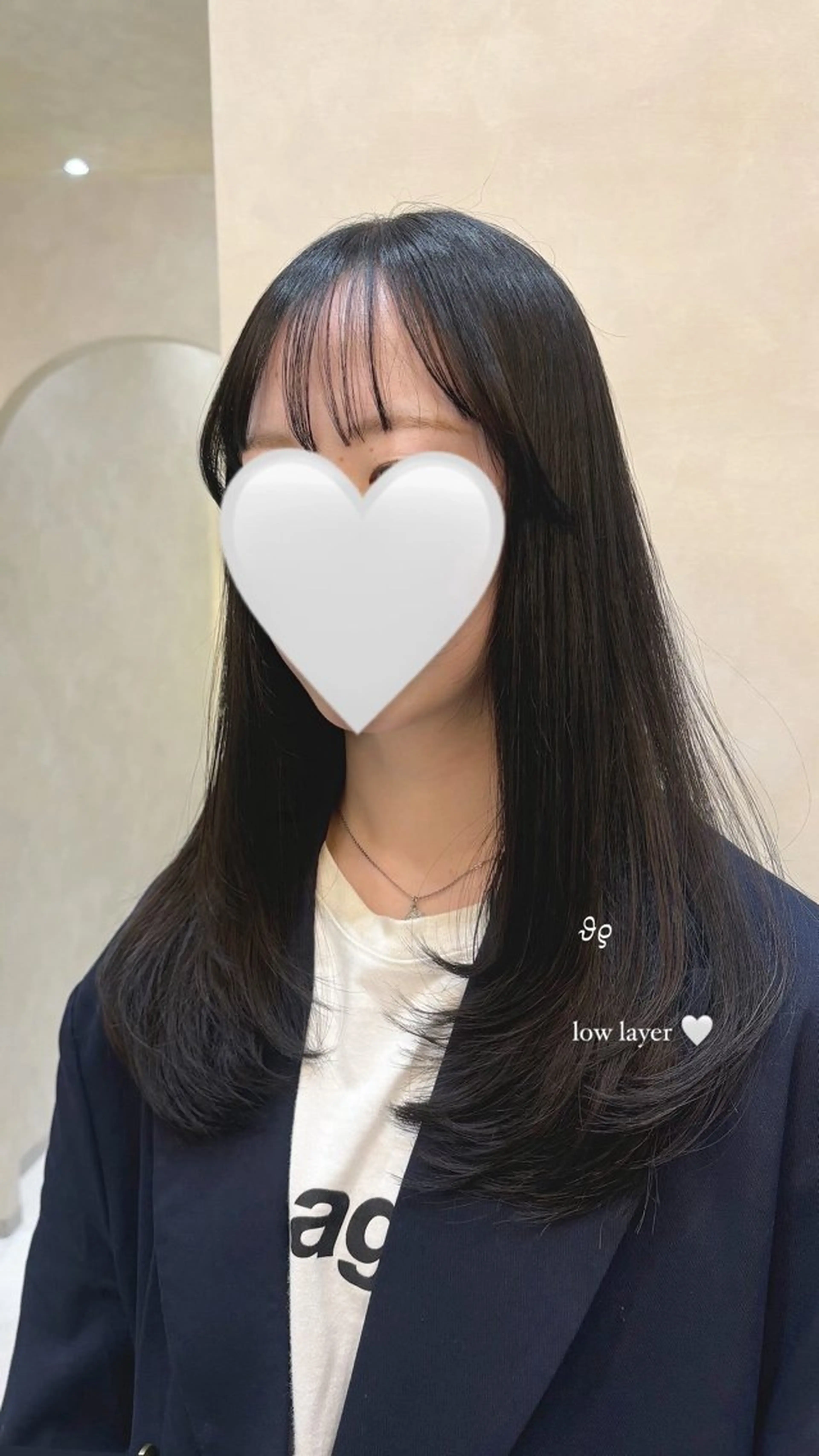 ロング レイヤーカット Yukie♡ Zinaのヘアスタイル