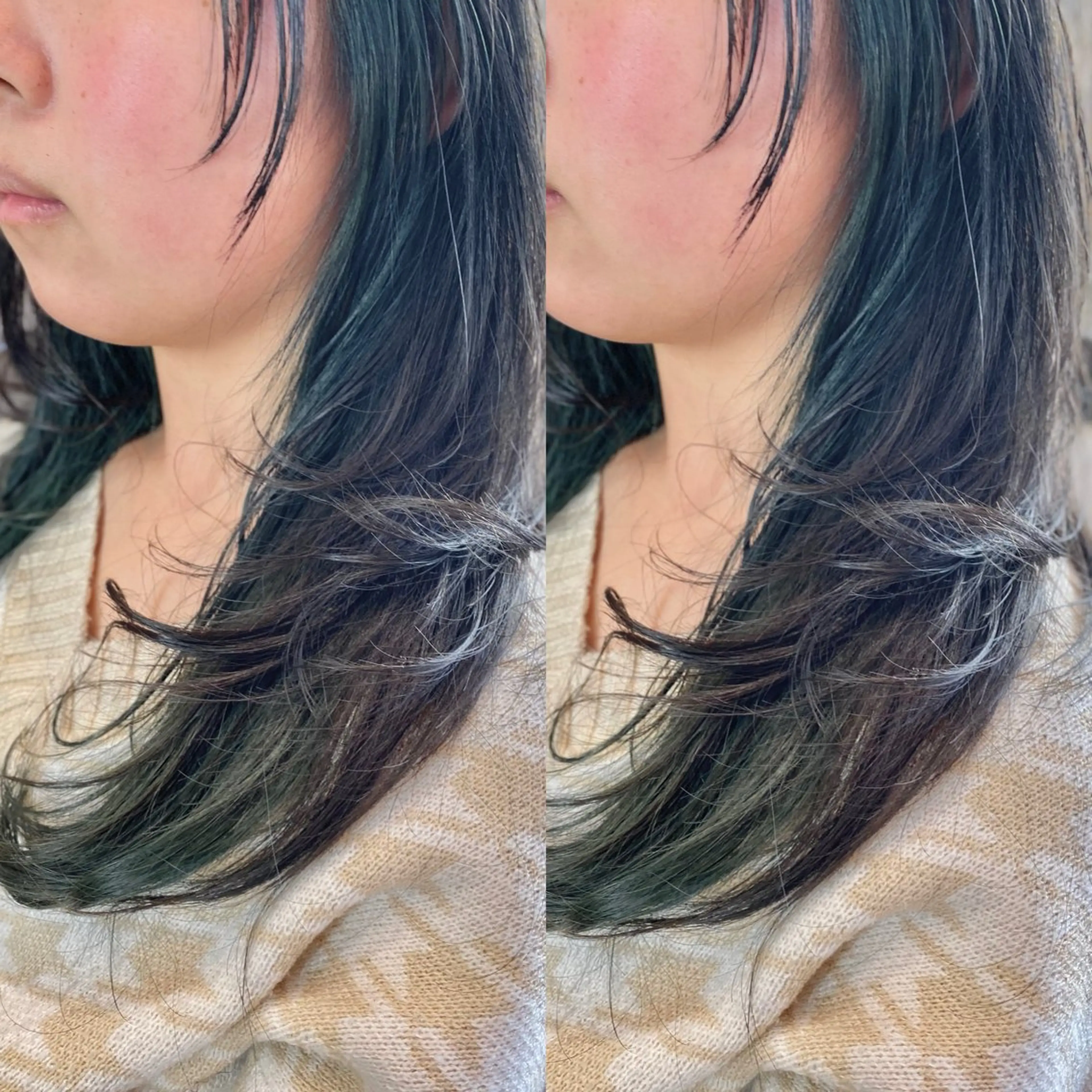 ミディアム カット ヘアカラー 木村丈晴✂️ご来店 お待ちしてます😊のヘアスタイル