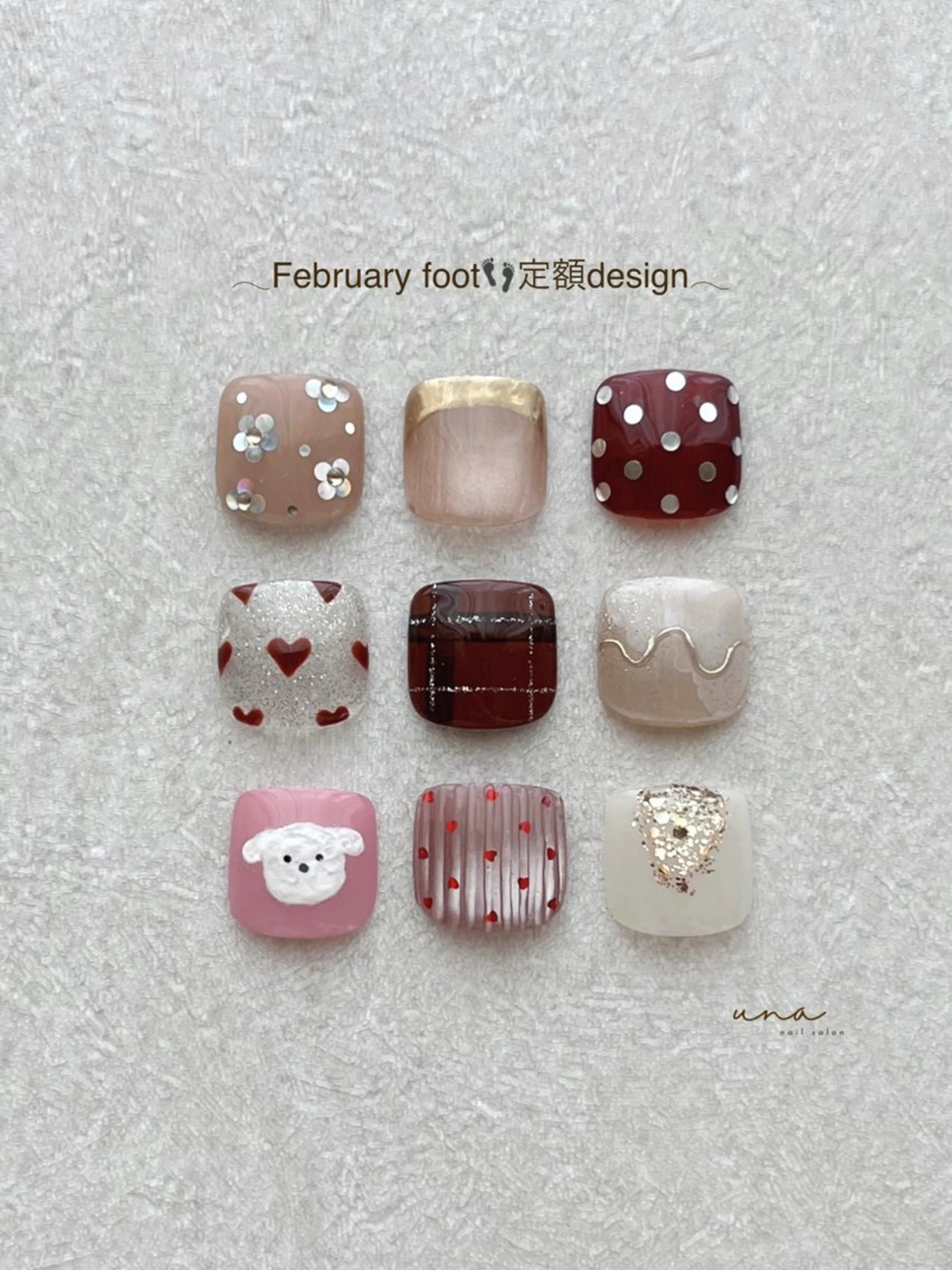 foot👣open価格🫧定額design ~𓈒𓏸 （オフ.ケア込）の写真