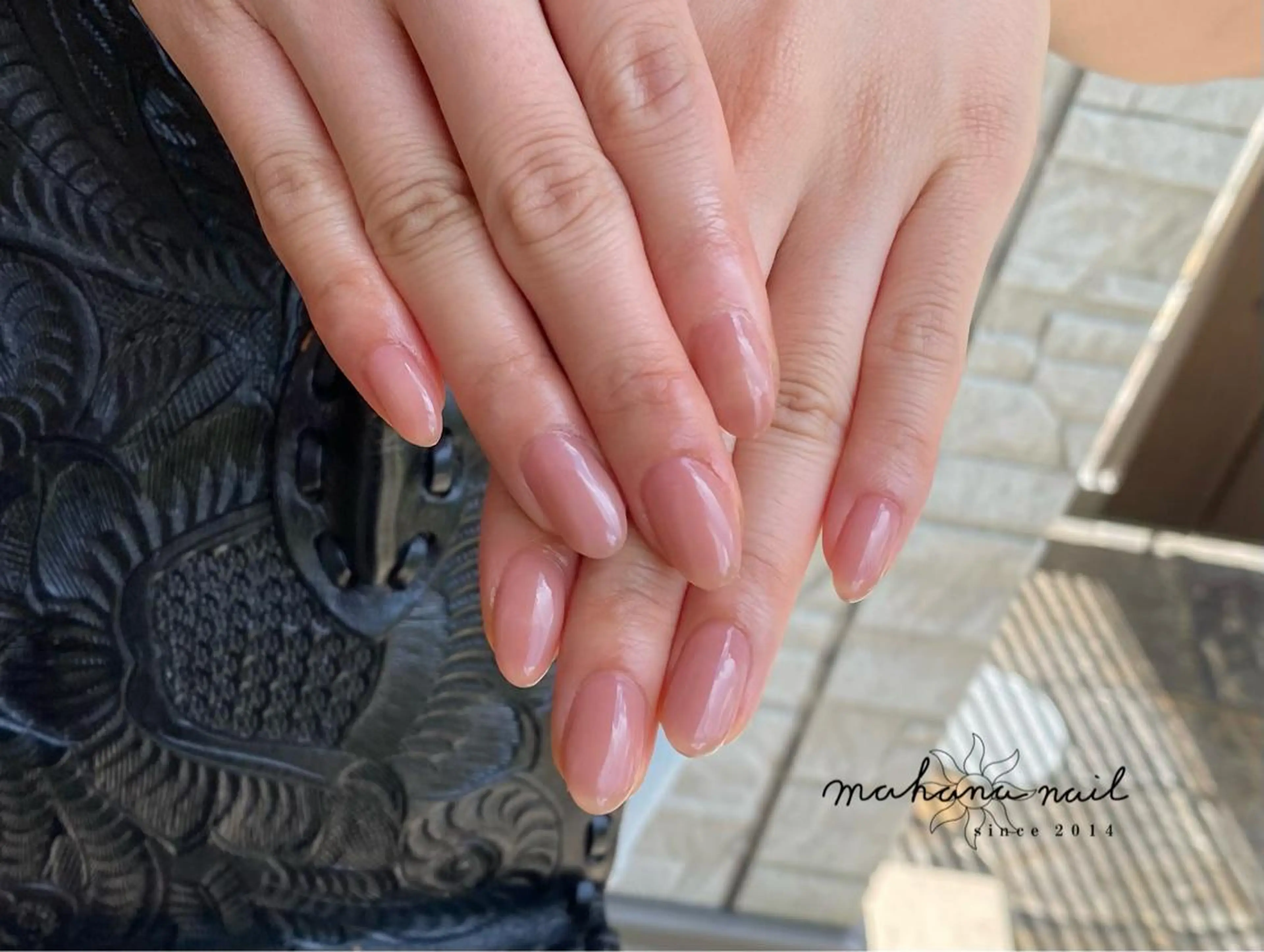 ネイル ワンカラーネイル mahana nailのネイルデザイン