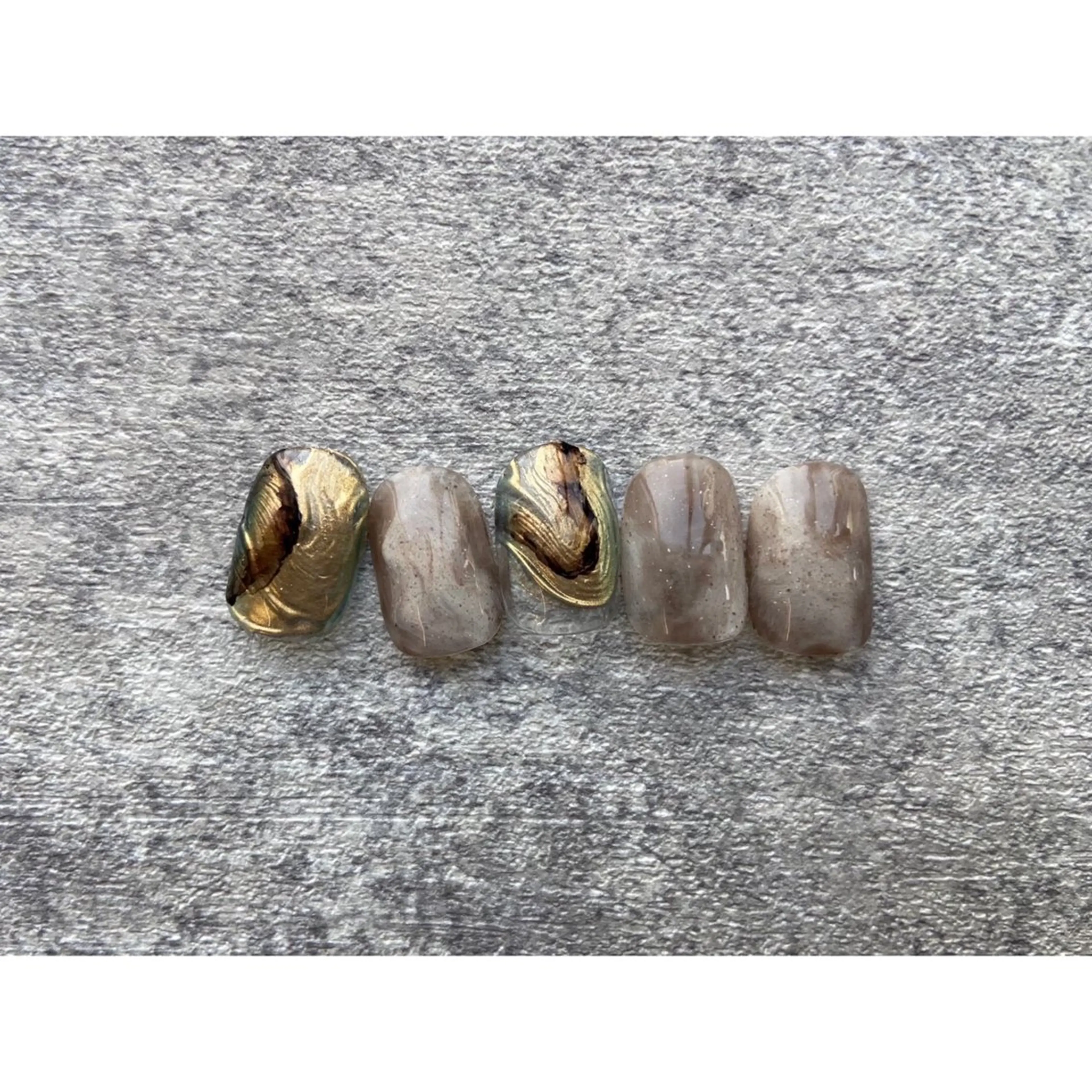 【nail model】 HAND 定額デザイン練習モデル オフありの写真