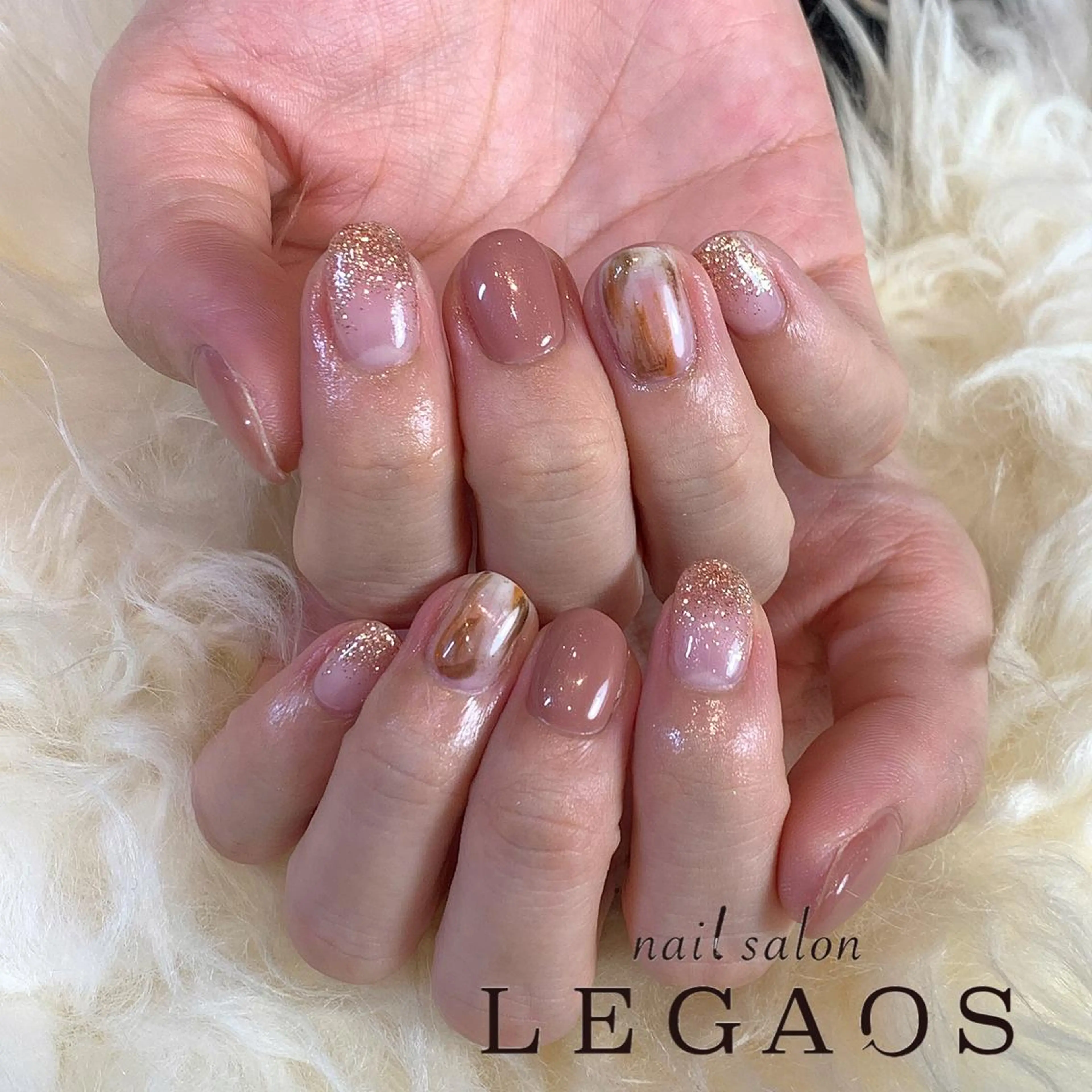 ネイル ｾﾝﾀｰ南 LEGAOSあきのネイルデザイン