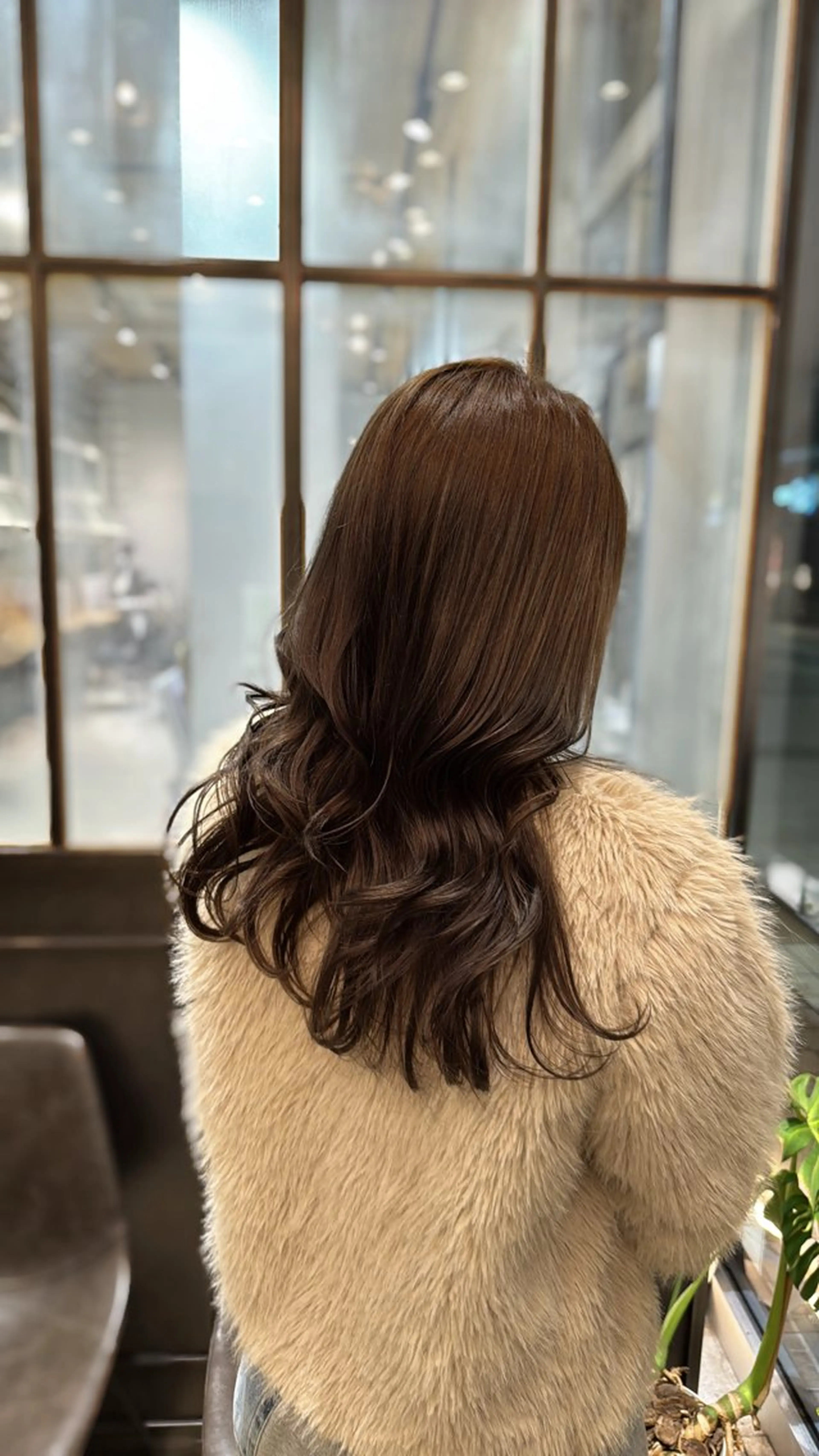 セミロング カット ヘアカラー レイヤーカット /momocaのヘアスタイル